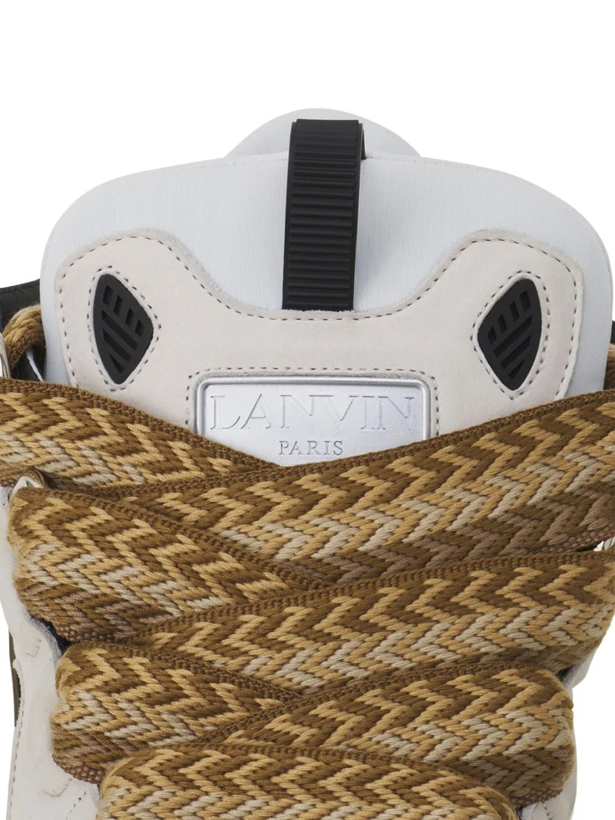 LANVIN Leather-Polyester Unisex Sneakers - FW25