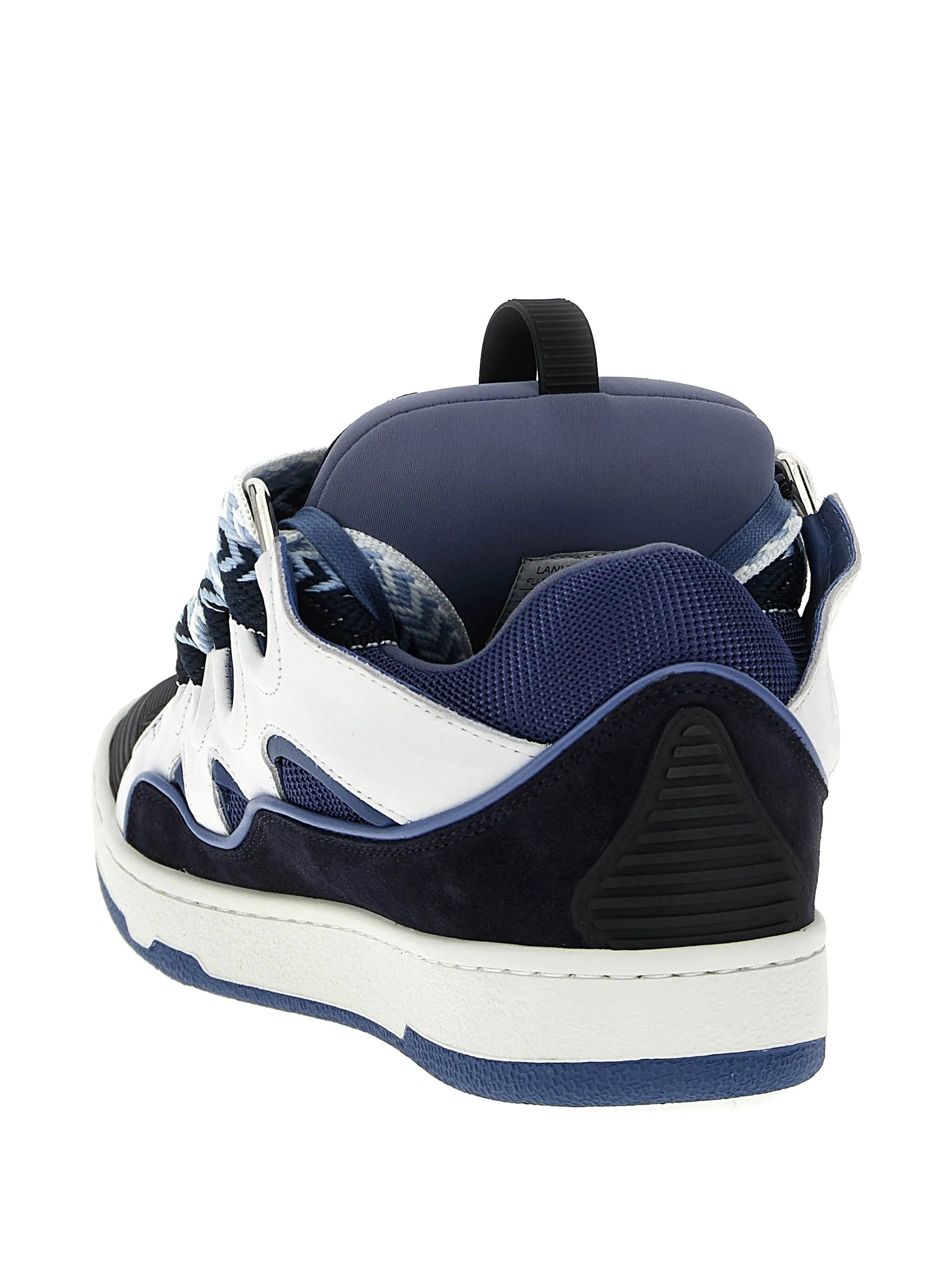 LANVIN Classic Unisex Leather-Polyester Sneakers
