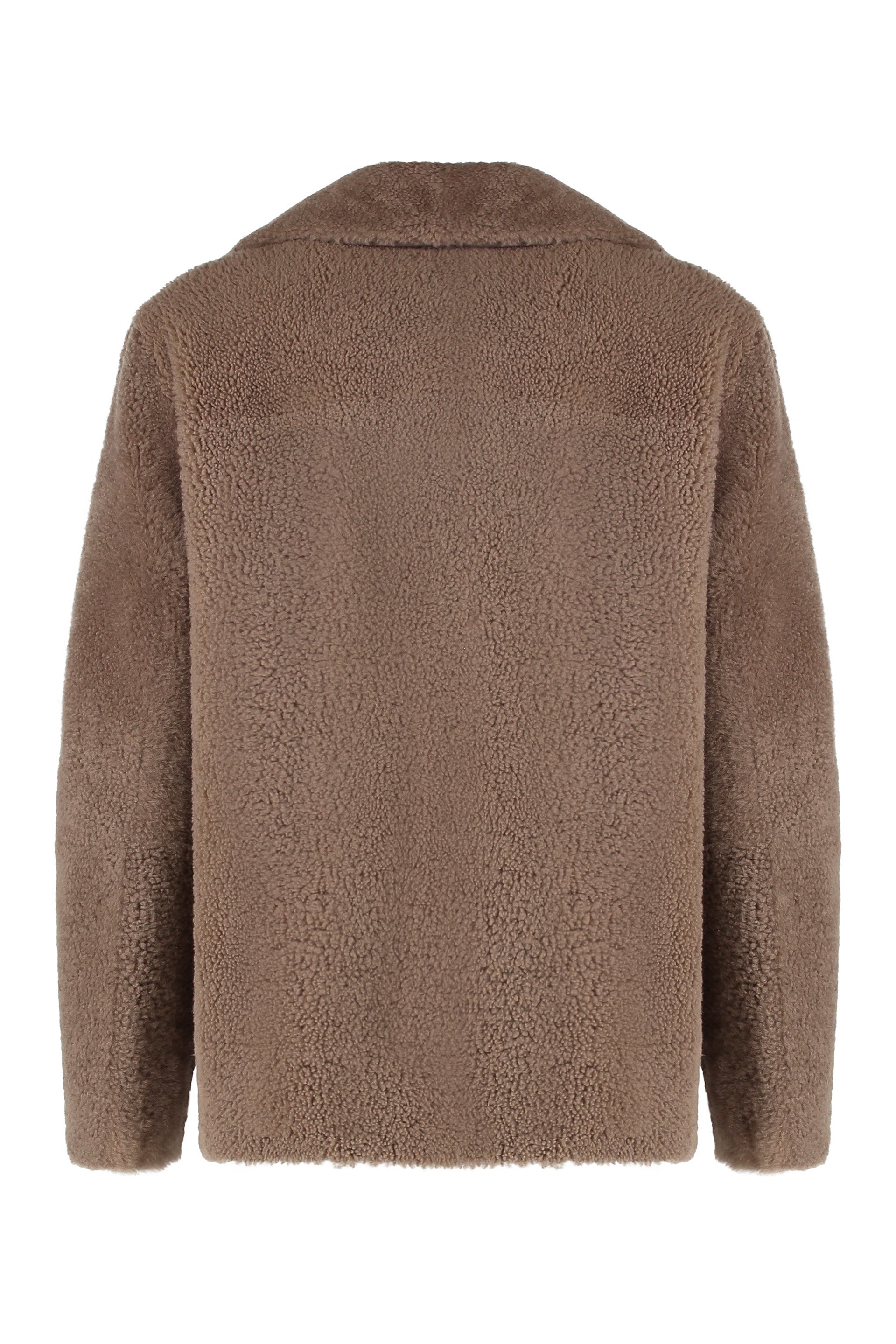 S MAX MARA Double-Breasted Peacoat - Women's Outerwear