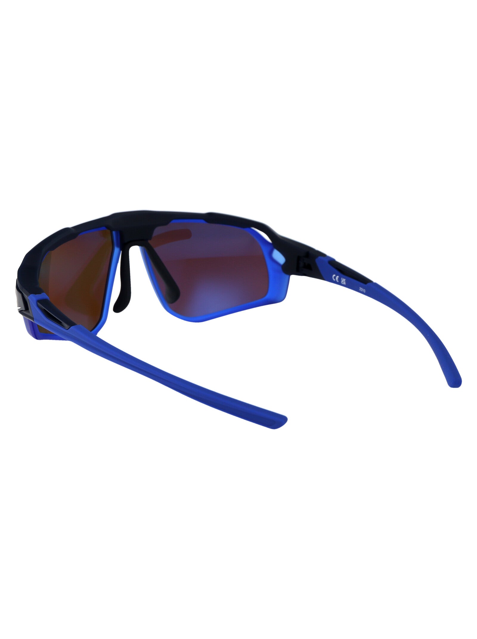 NIKE Matte Blue Mirror Acetate Sunglasses