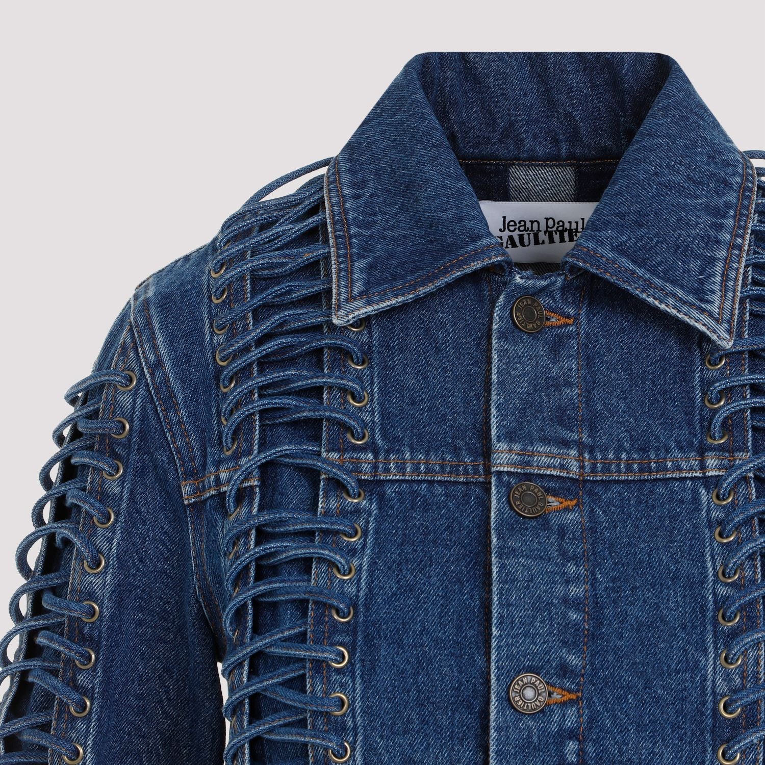 JEAN PAUL GAULTIER Corset Denim Jacket for Women