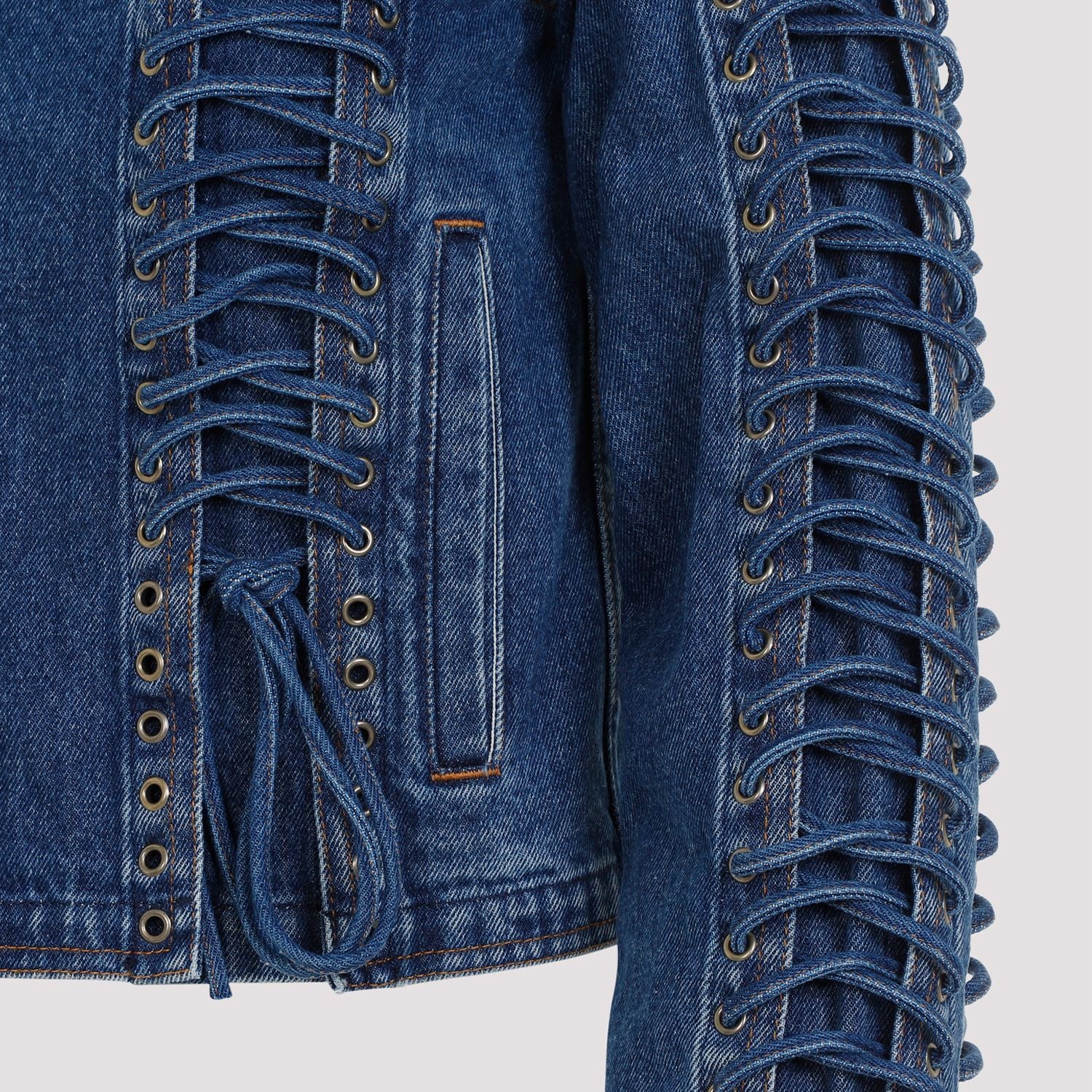 JEAN PAUL GAULTIER Corset Denim Jacket for Women