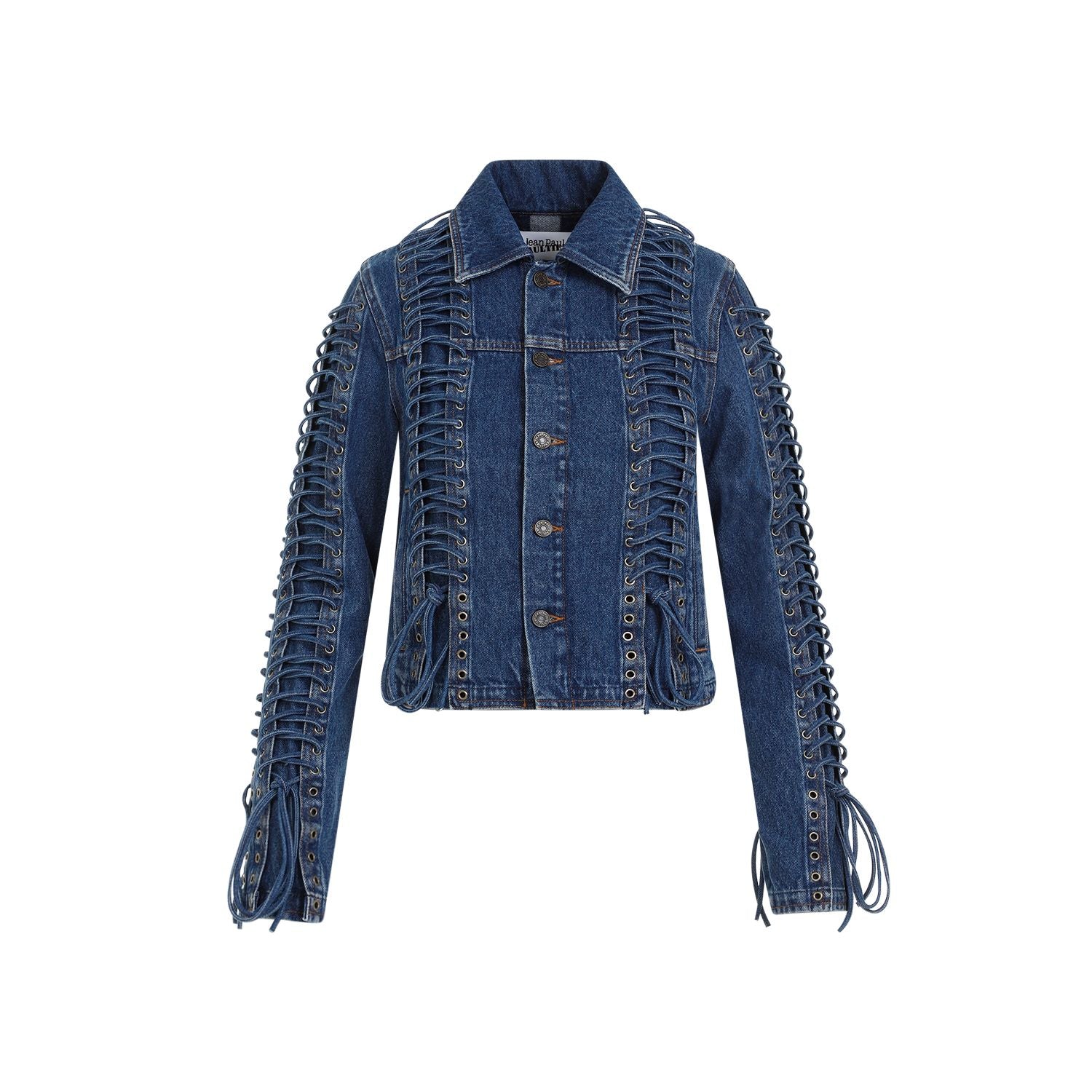 JEAN PAUL GAULTIER Corset Denim Jacket for Women