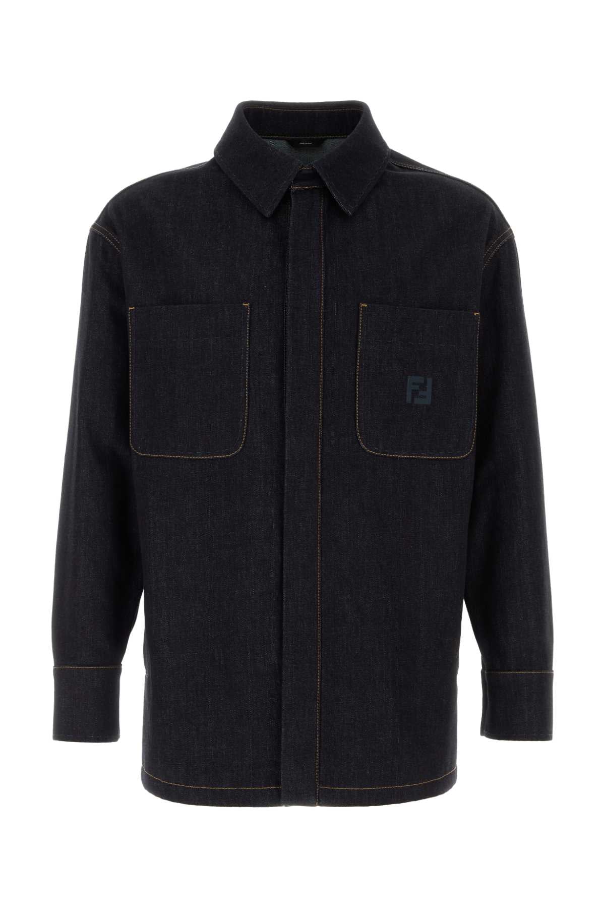 FENDI Classic Denim Jacket - Men's SS25 Edition