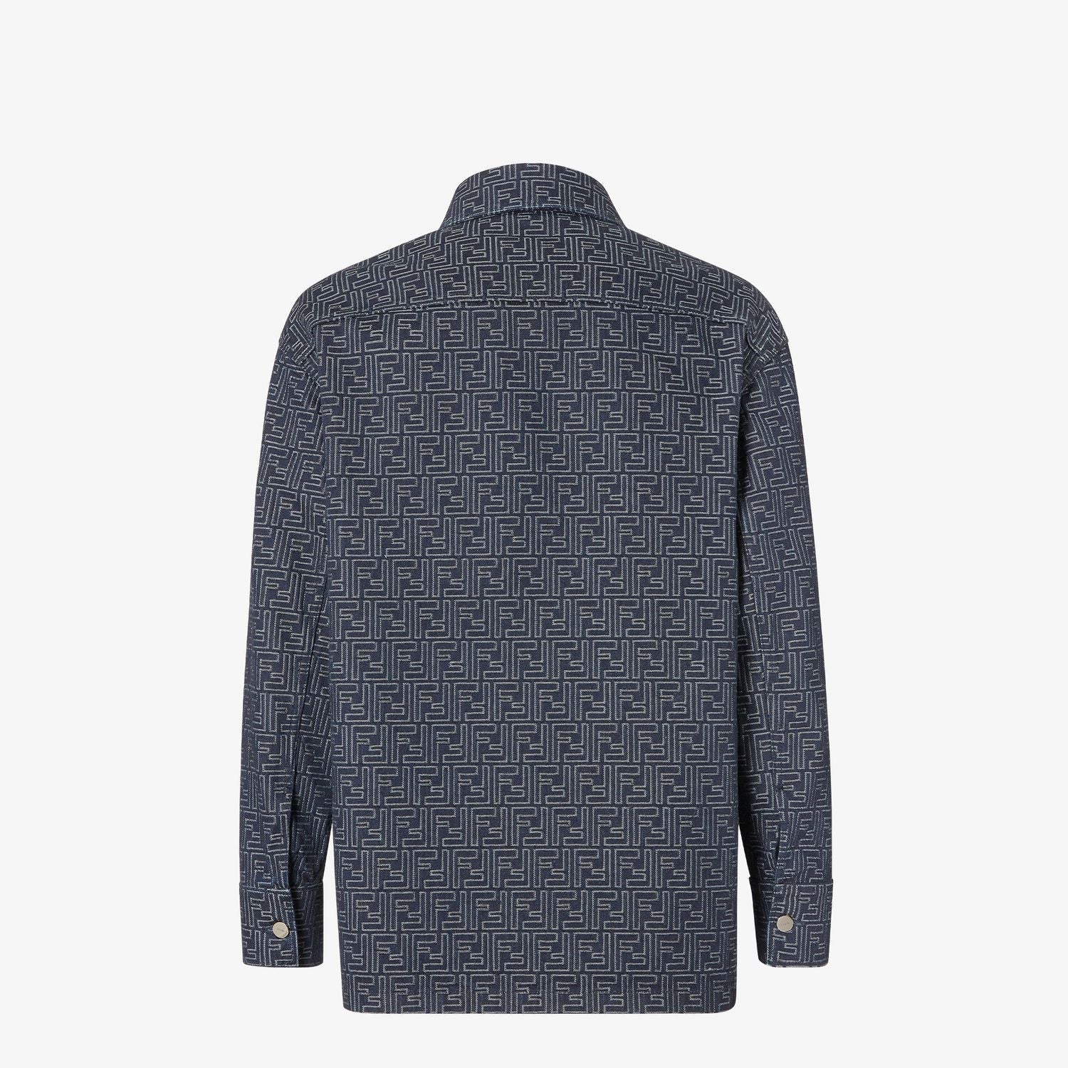 FENDI Embroidered Denim Jacket for Men - SS25 Collection