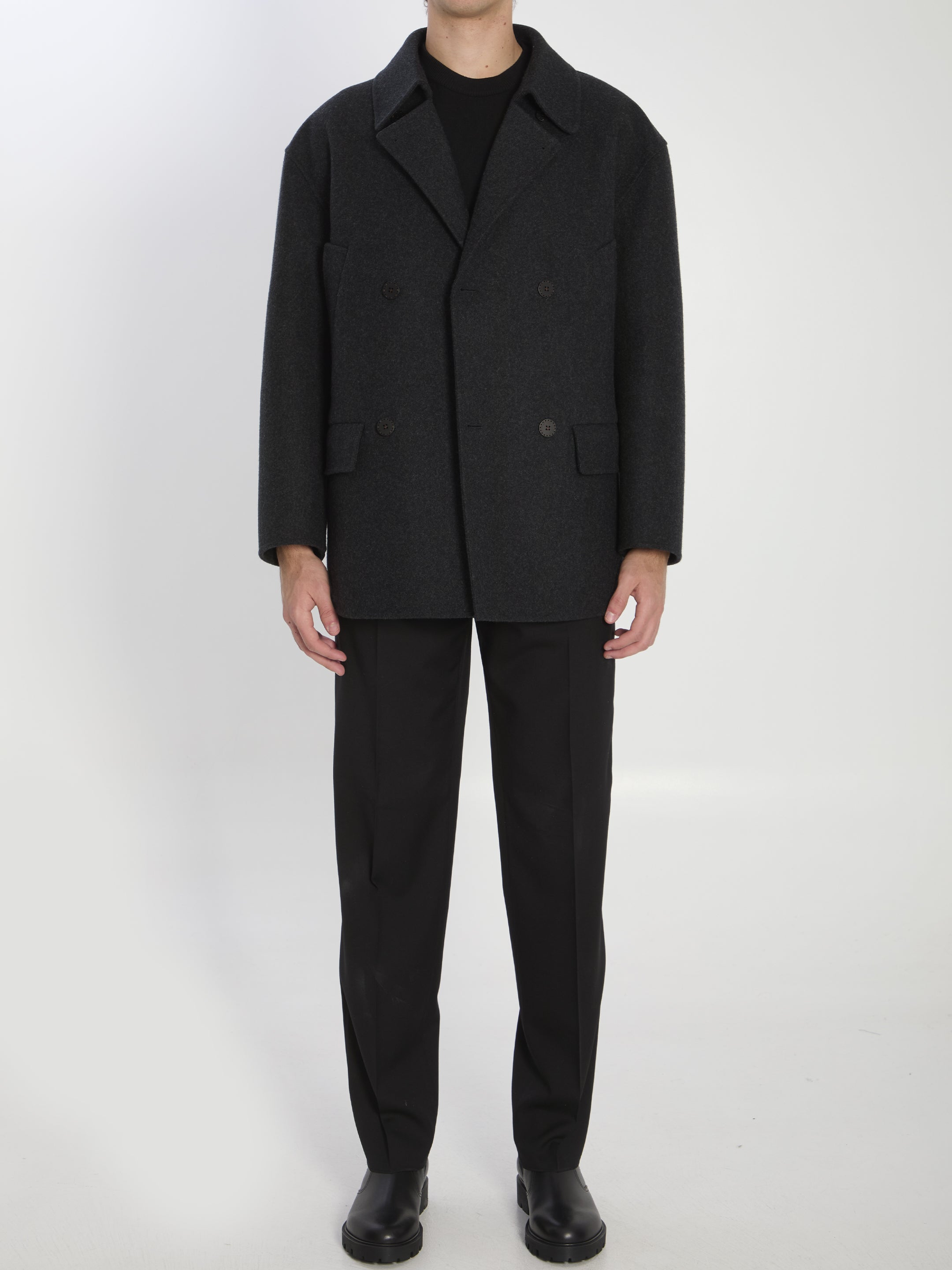FENDI Classic Wool Jacket for Men - FW25 Collection
