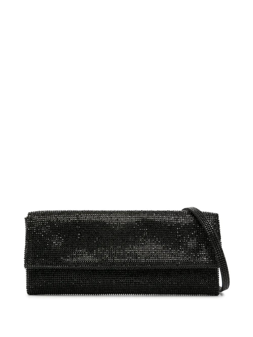 BENEDETTA BRUZZICHES Mini Rhinestone Mesh Handbag