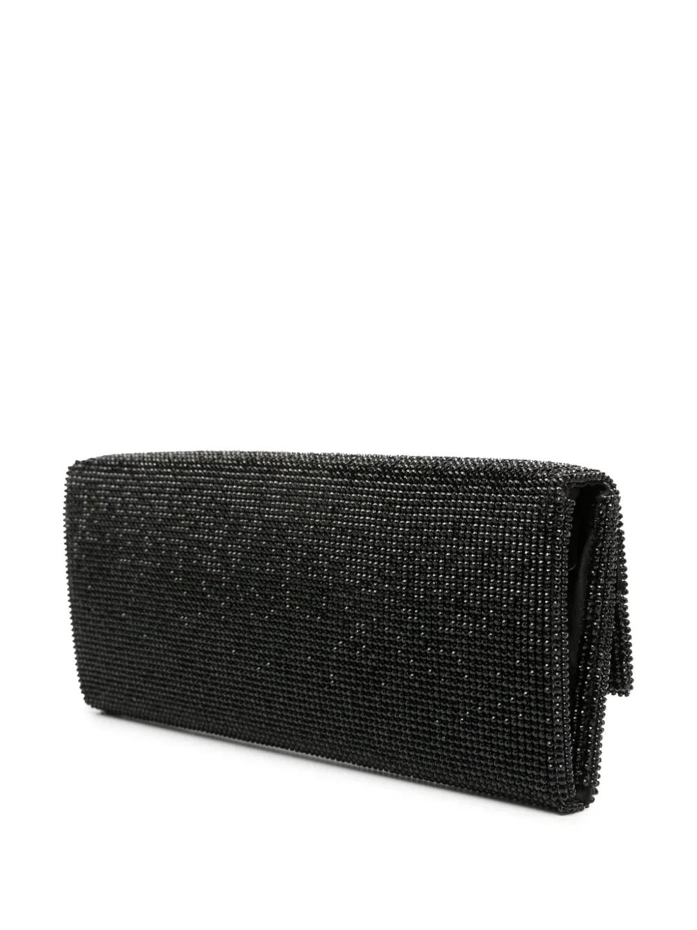 BENEDETTA BRUZZICHES Mini Rhinestone Mesh Handbag