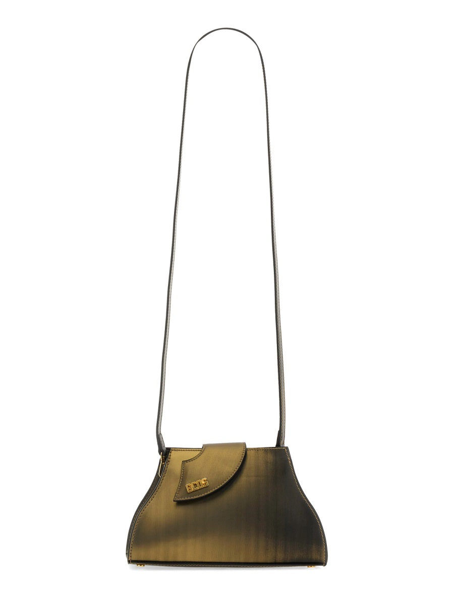 GCDS Mini Holographic Comma Handbag
