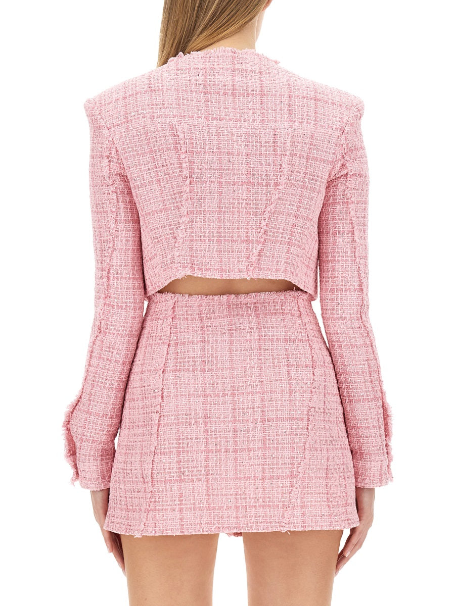 GCDS Mini Cropped Jacket for Women