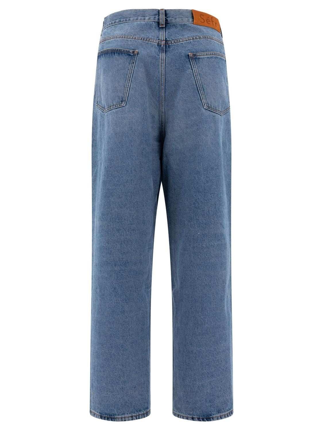 SÉFR High Rise Baggy Fit Jeans