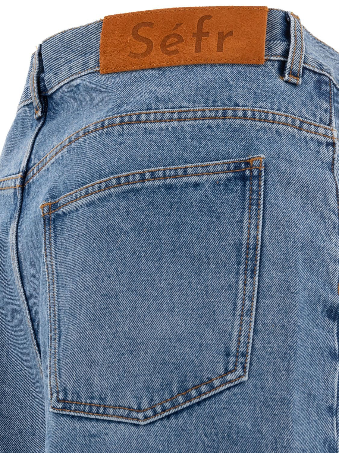 SÉFR High Rise Baggy Fit Jeans