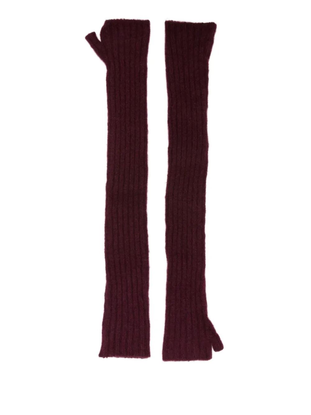 MRZ Long Fingerless Cashmere Gloves for Women