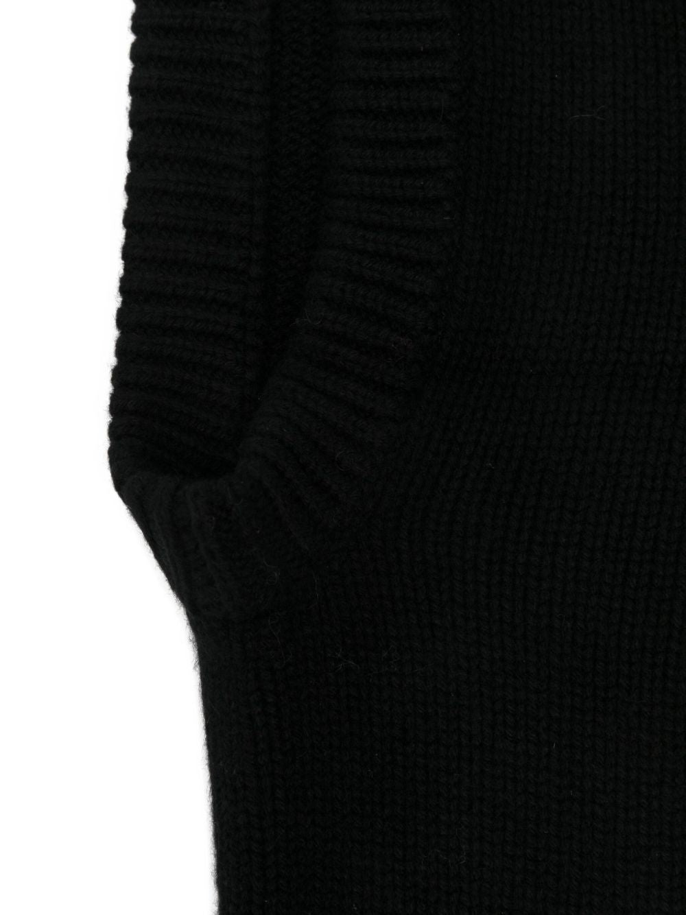SOFT GOAT Cashmere Balaclava with Ribbed Hem