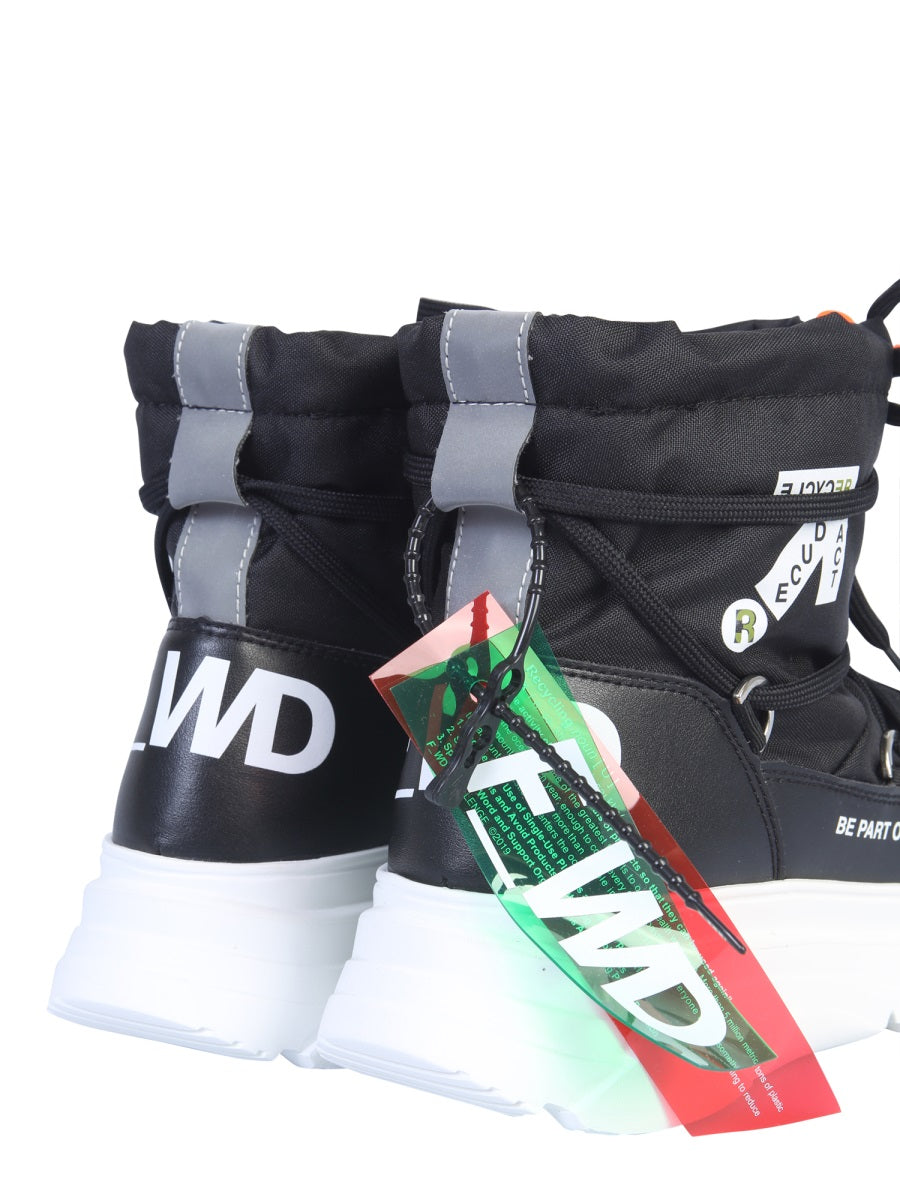 Forward Nylon Boot with 5 CM Rubber Sole