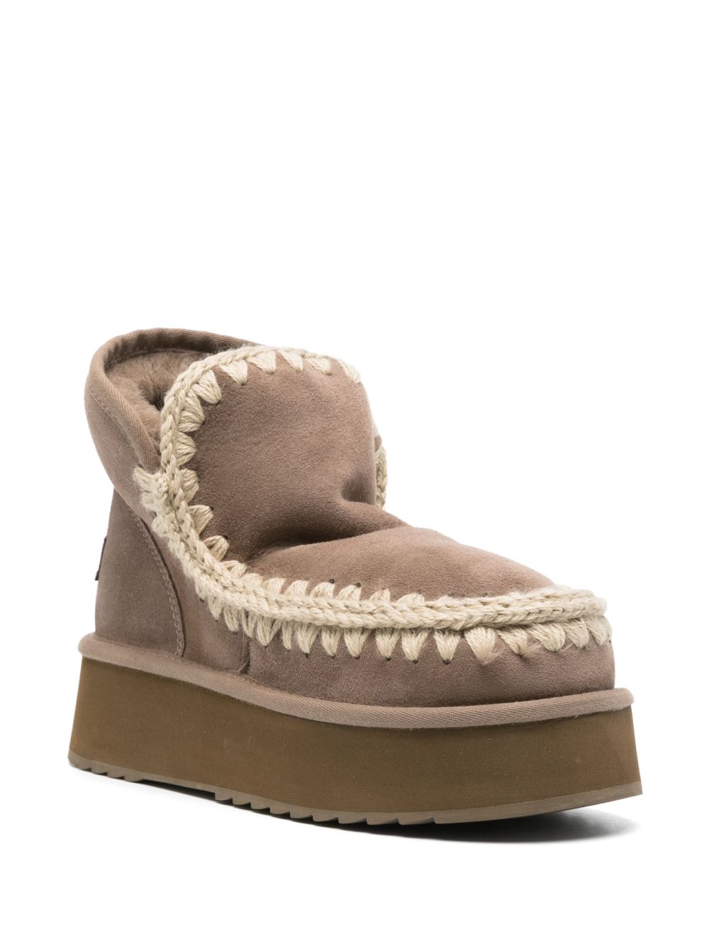 MOU Mini Eskimo Platform Boots for Women