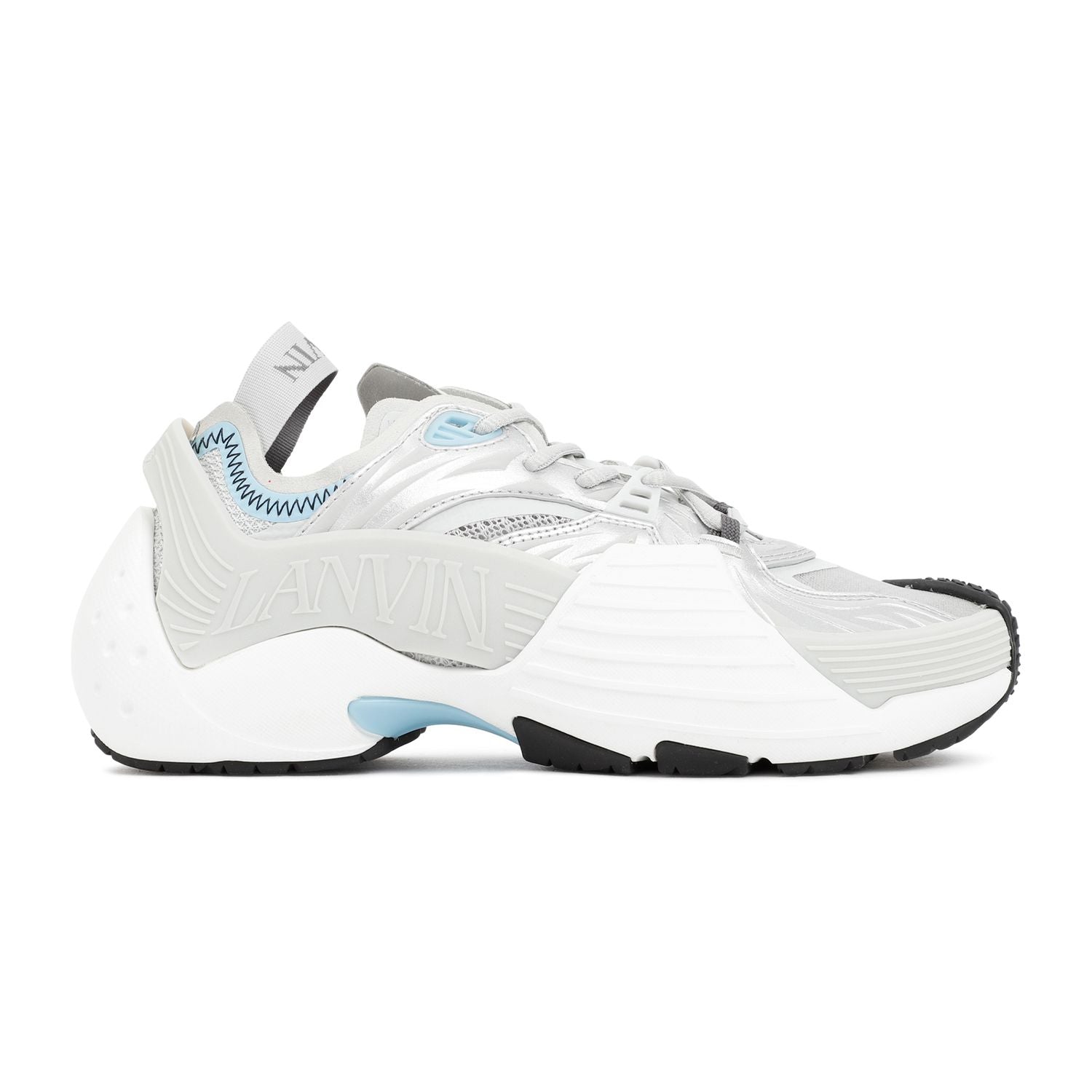 LANVIN Multicolor Fabric and Rubber Flash-X Sneaker for Women