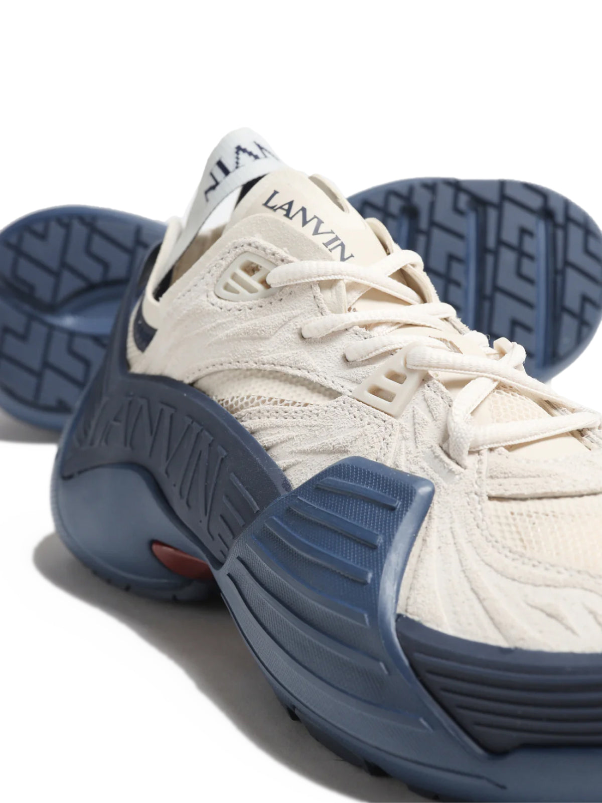 LANVIN Flash X Women's Sneakers - Bold Logo Rubber Sole