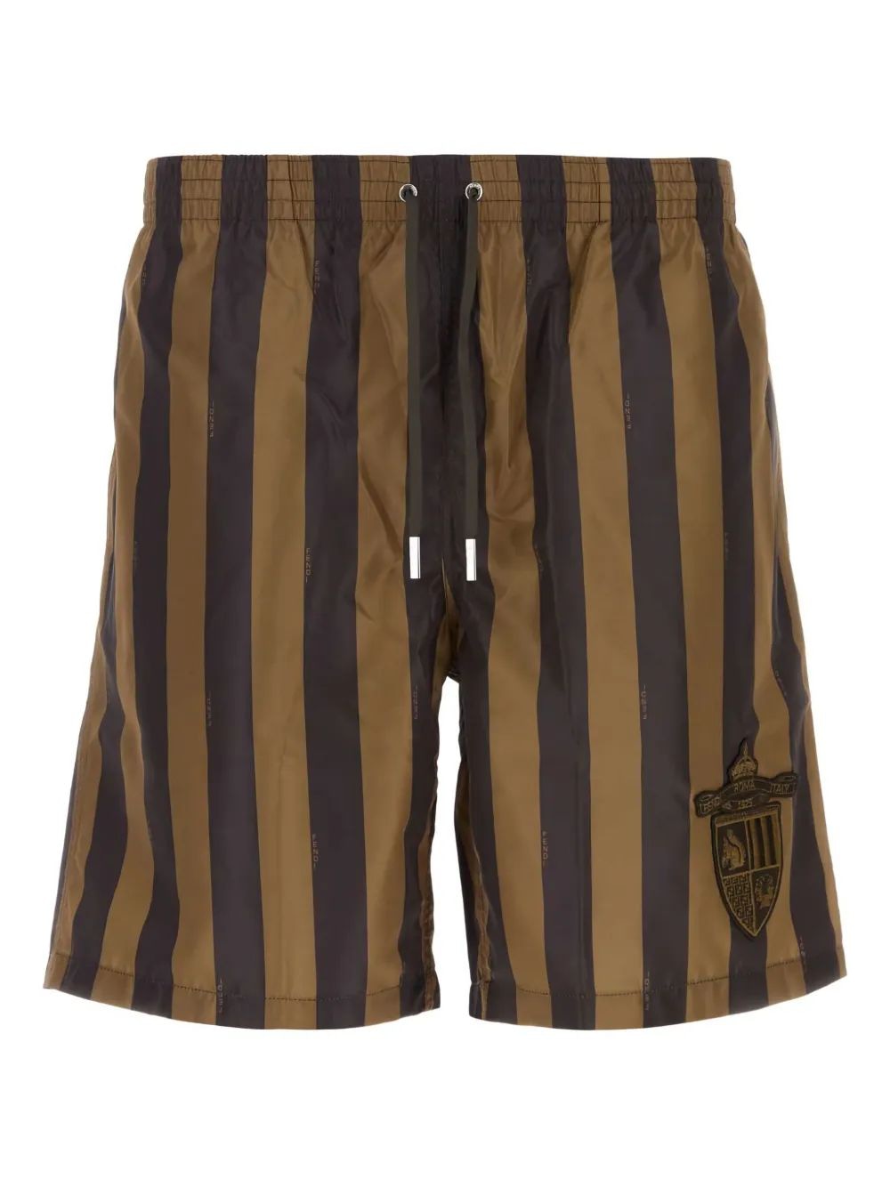 FENDI Printed Polyester Mini Swimming Shorts