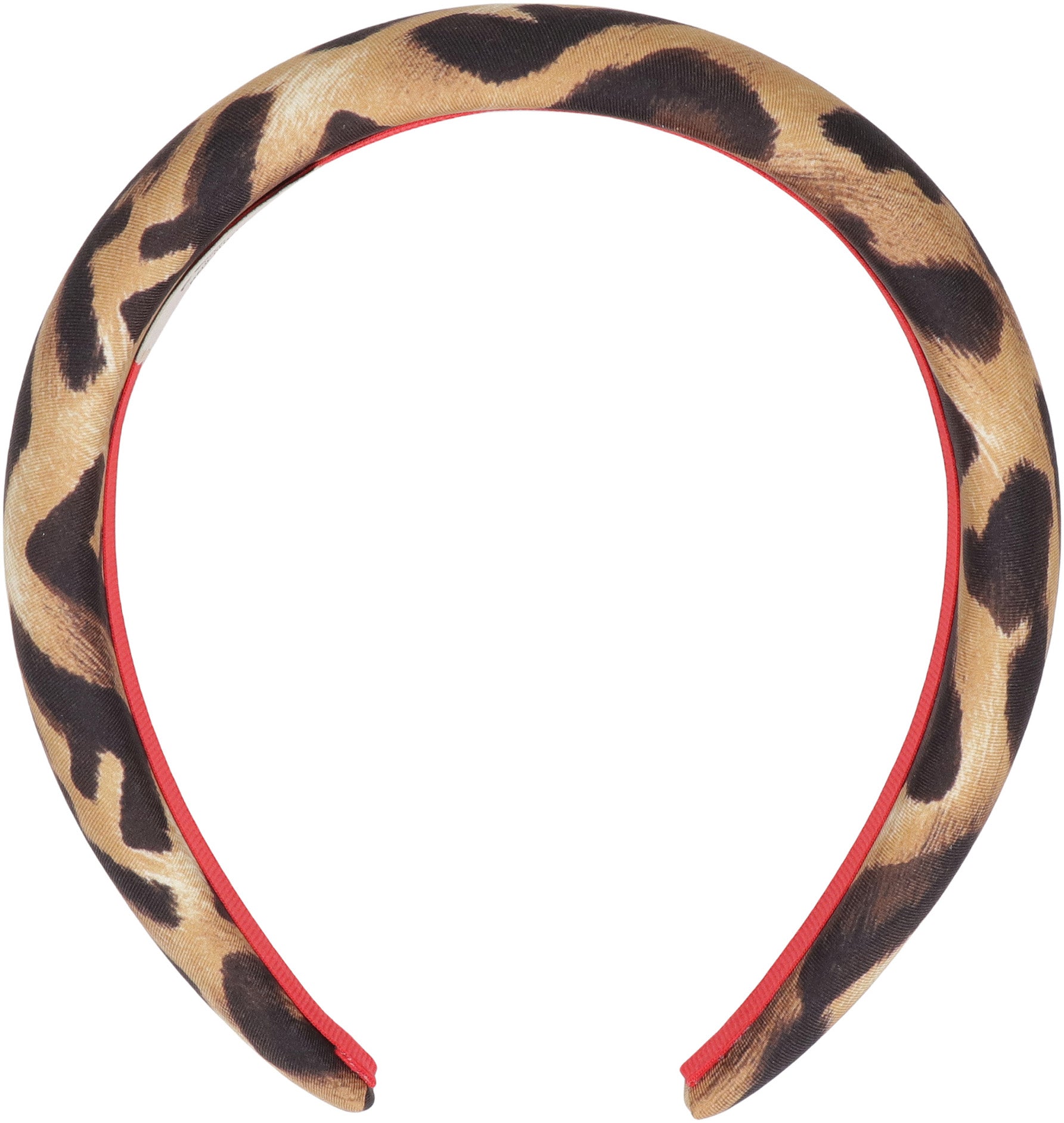 FENDI Silk Animal Print Headband
