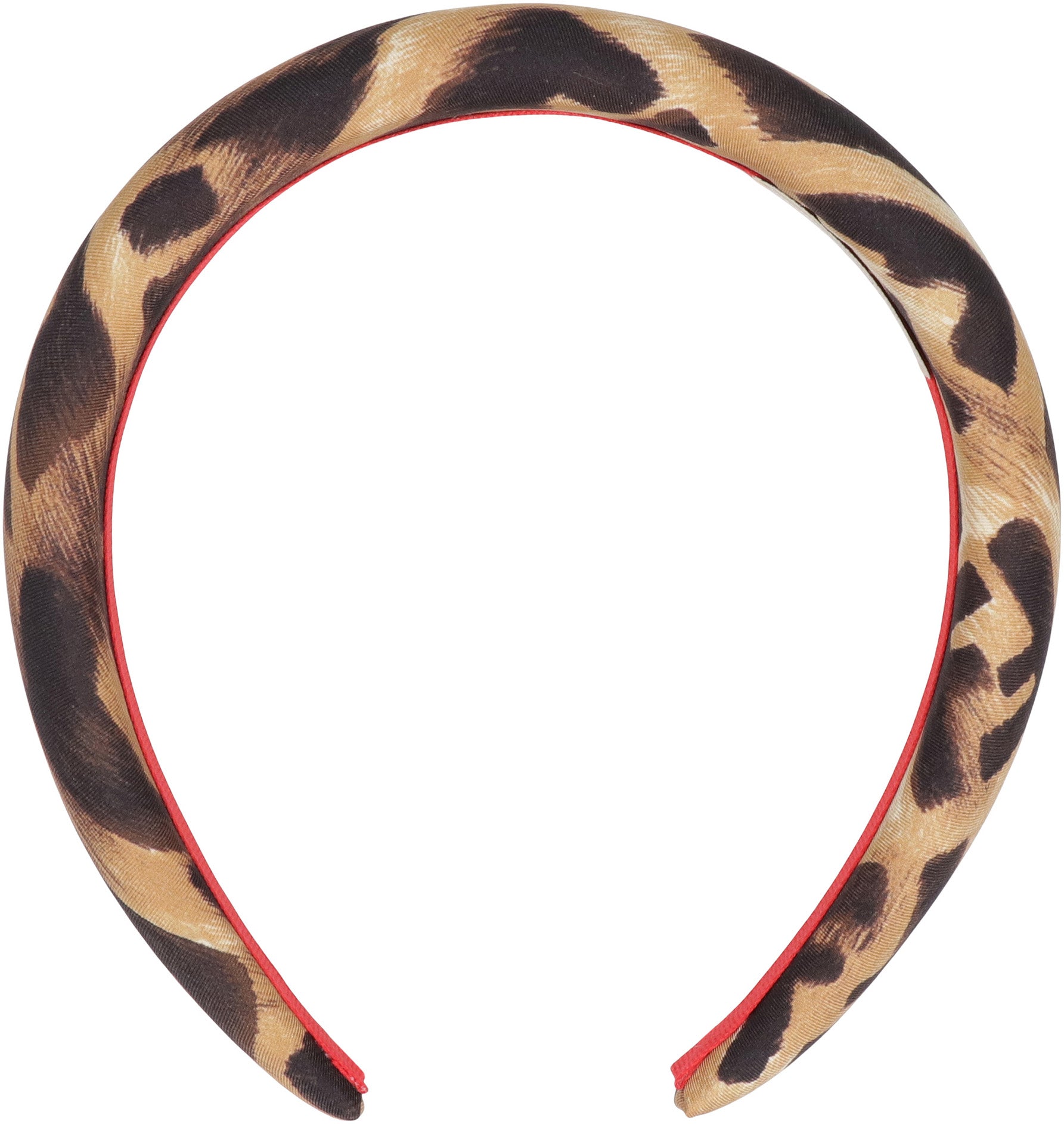 FENDI Silk Animal Print Headband