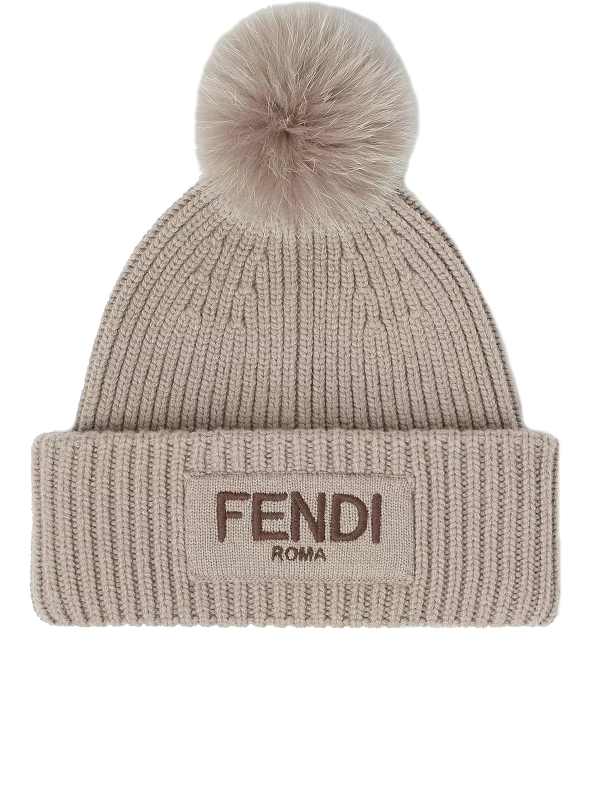 FENDI Wool Beanie for Women - FW25 Collection