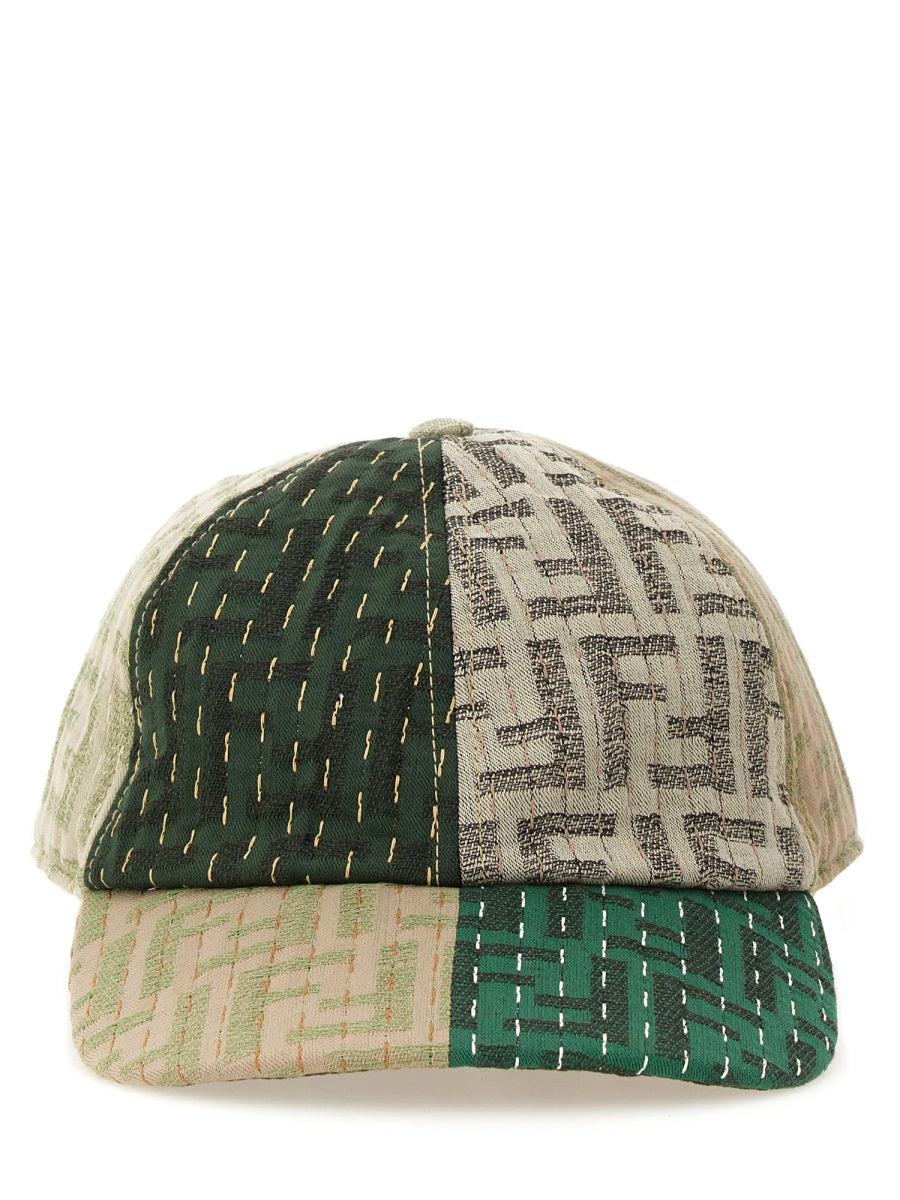 FENDI Cotton Linen Blend Hat for Men