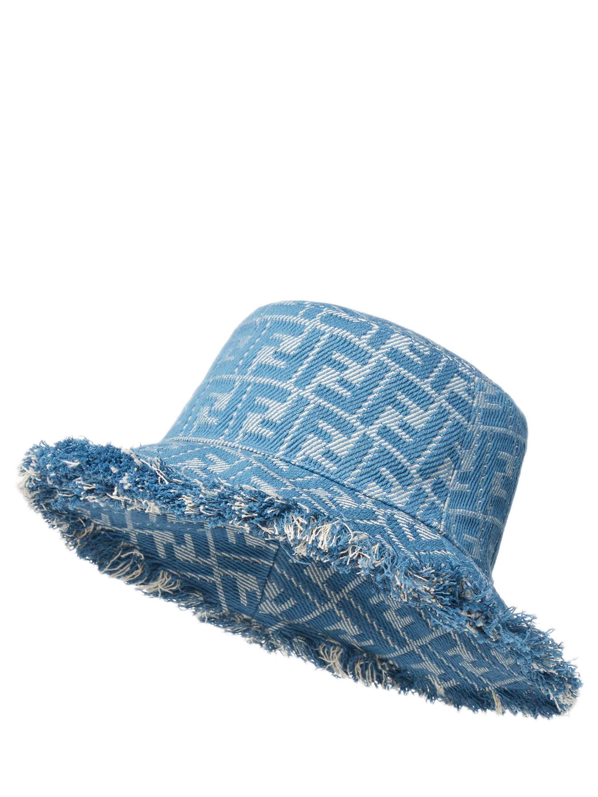 FENDI Wide-Brimmed Jacquard Bucket Hat