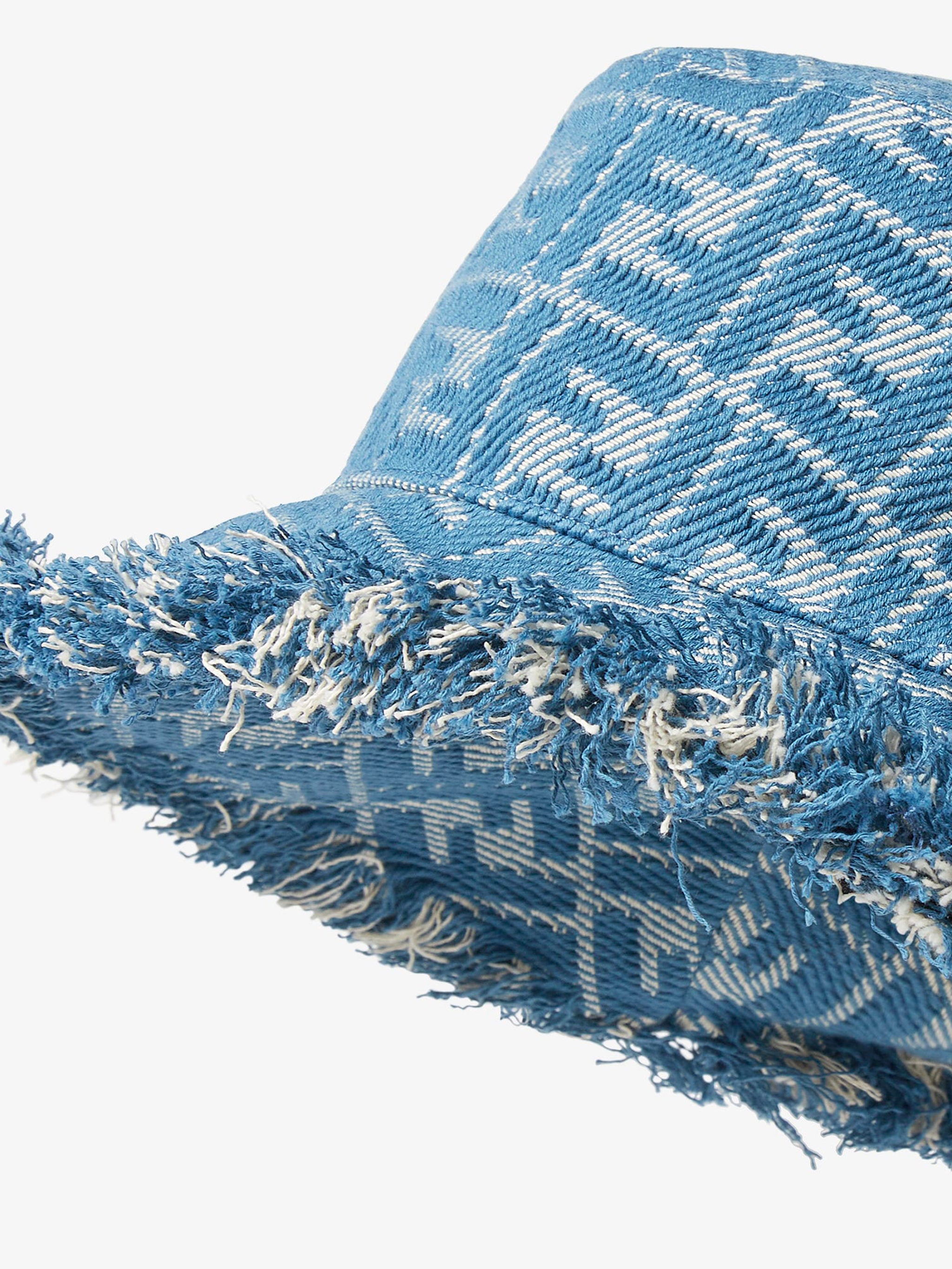 FENDI Wide-Brimmed Jacquard Bucket Hat