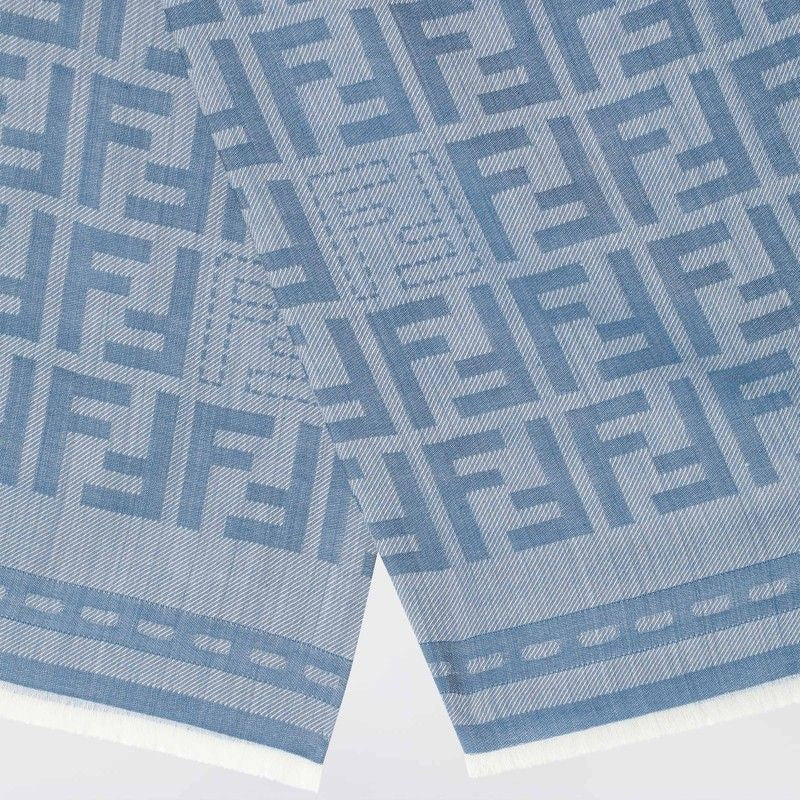 FENDI Jacquard Pattern Scarf
