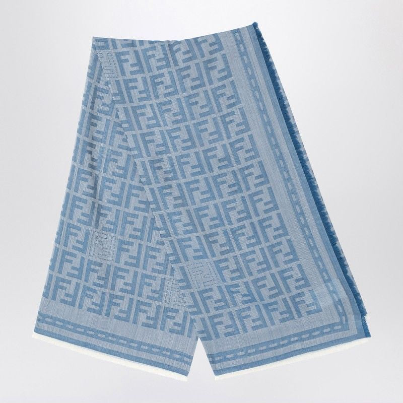 FENDI Jacquard Pattern Scarf