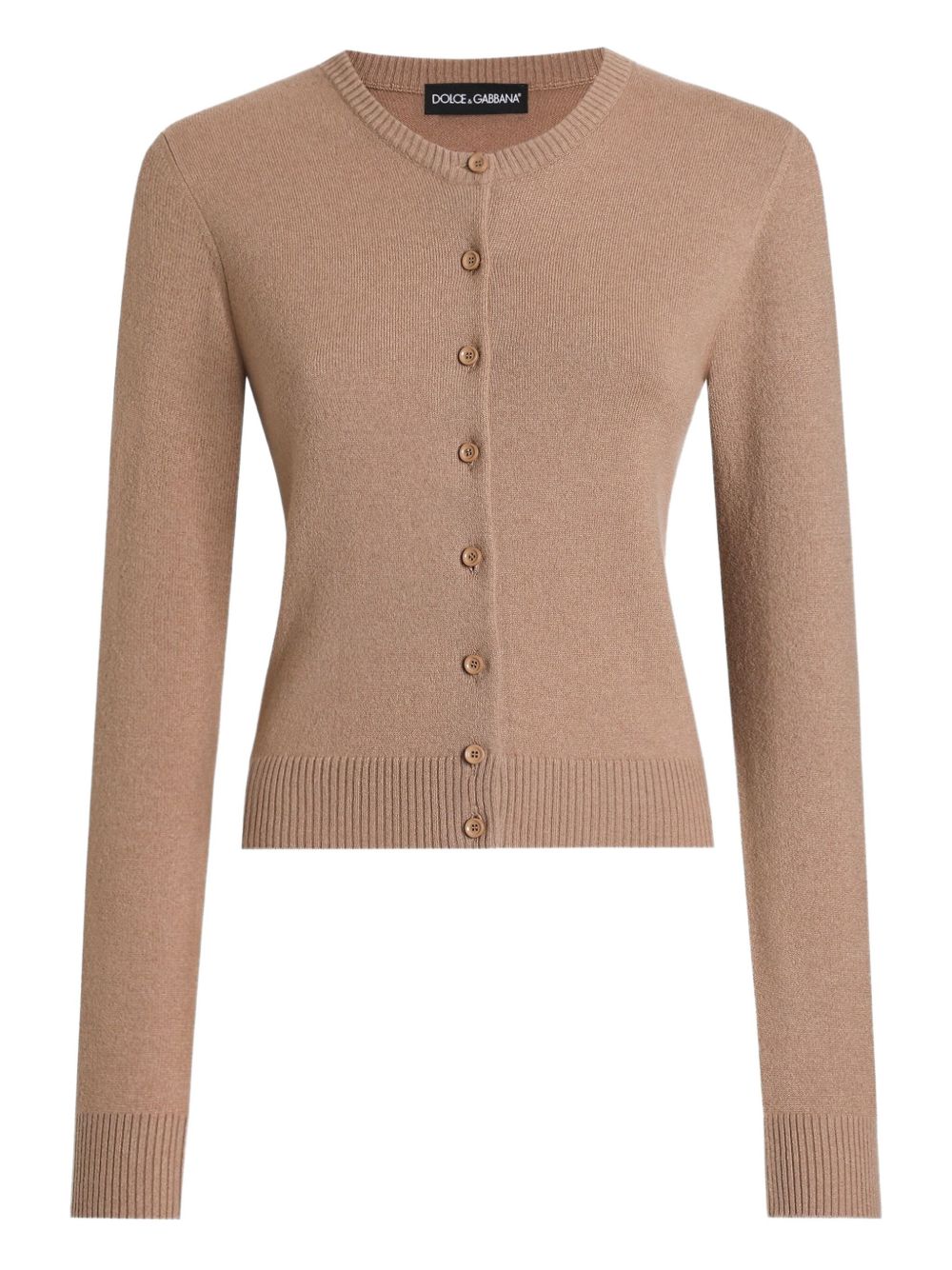 DOLCE & GABBANA Button-Front Cashmere Cardigan for Women