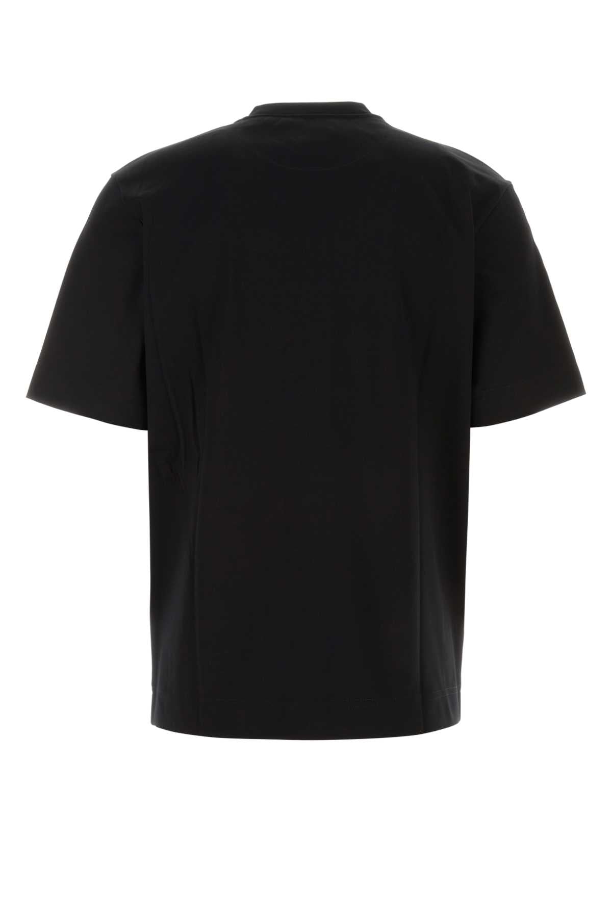FENDI Logo Cotton T-Shirt for Men - FW25 Collection