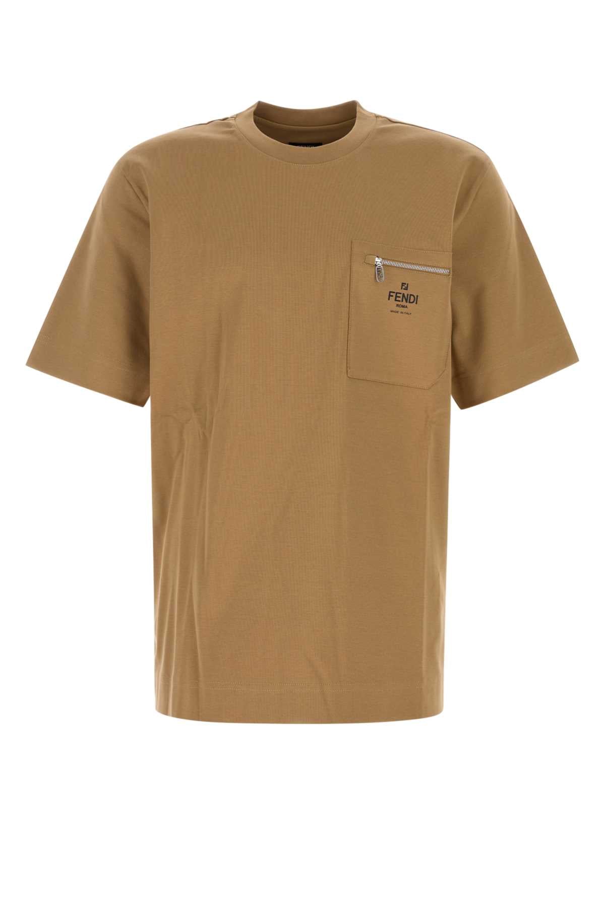 FENDI Cotton T-Shirt for Men - Fall/Winter 2025
