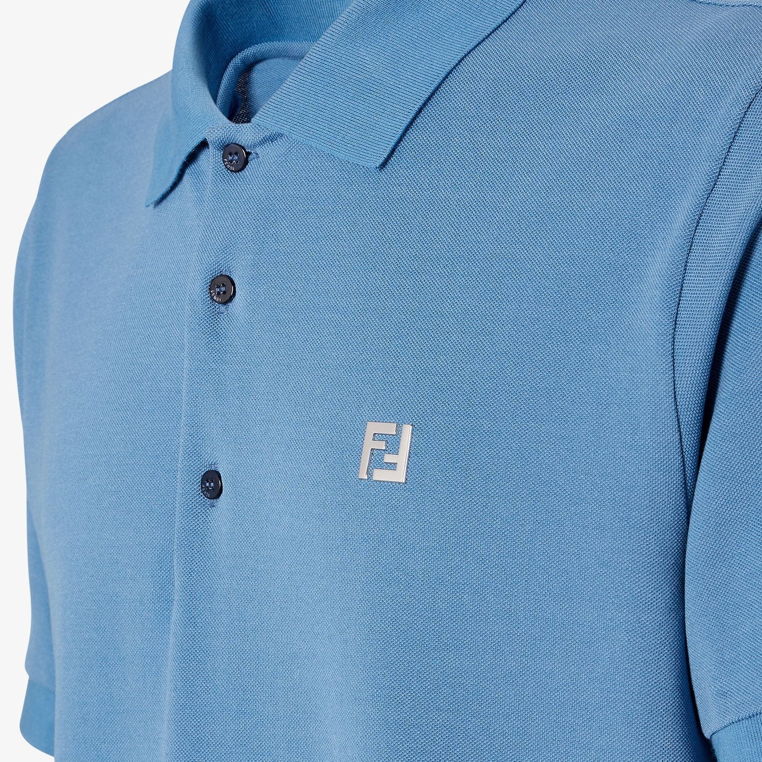 FENDI Mini Polo Shirt for Men - SS25 Collection