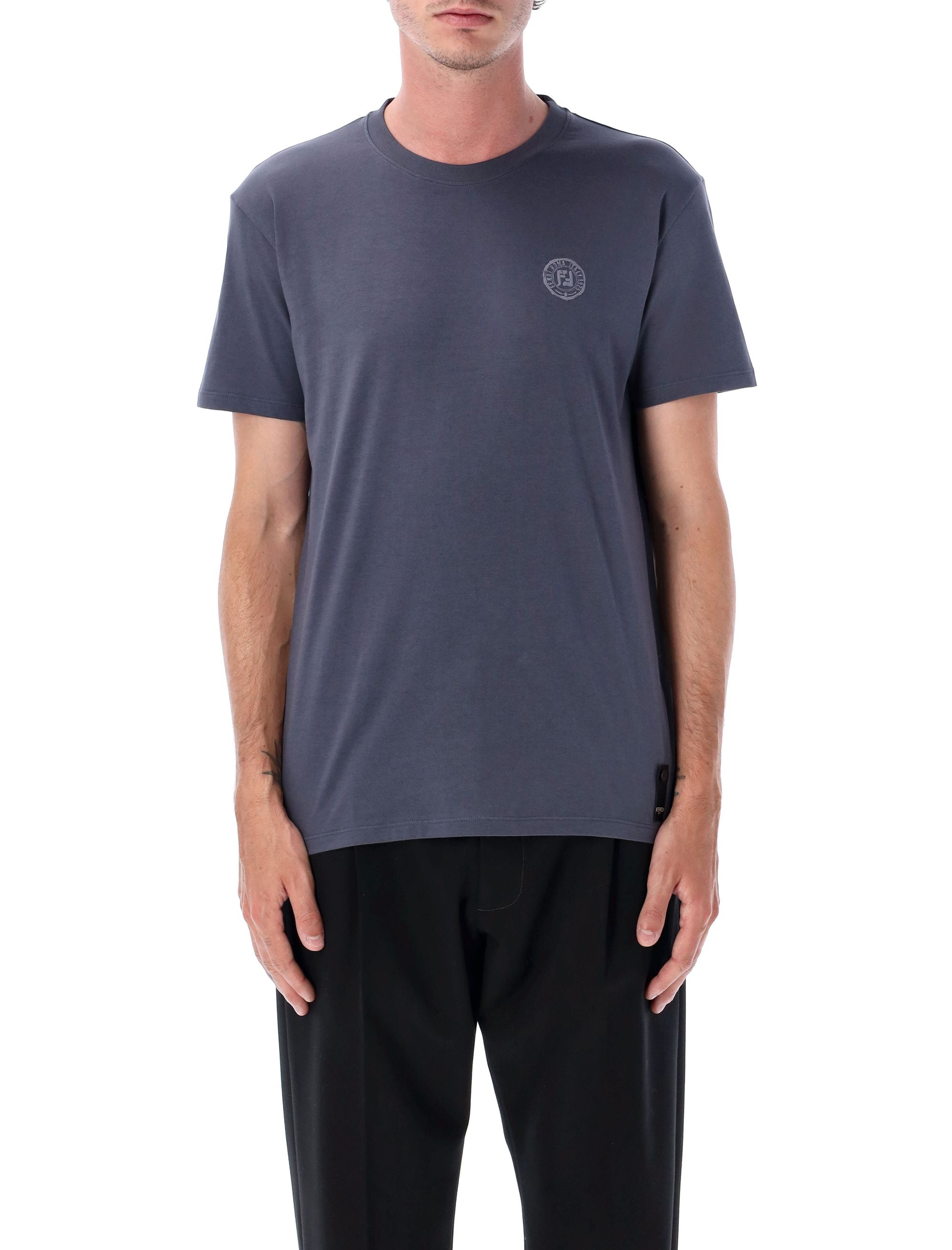 FENDI Slim-Fit Mini Cotton T-Shirt