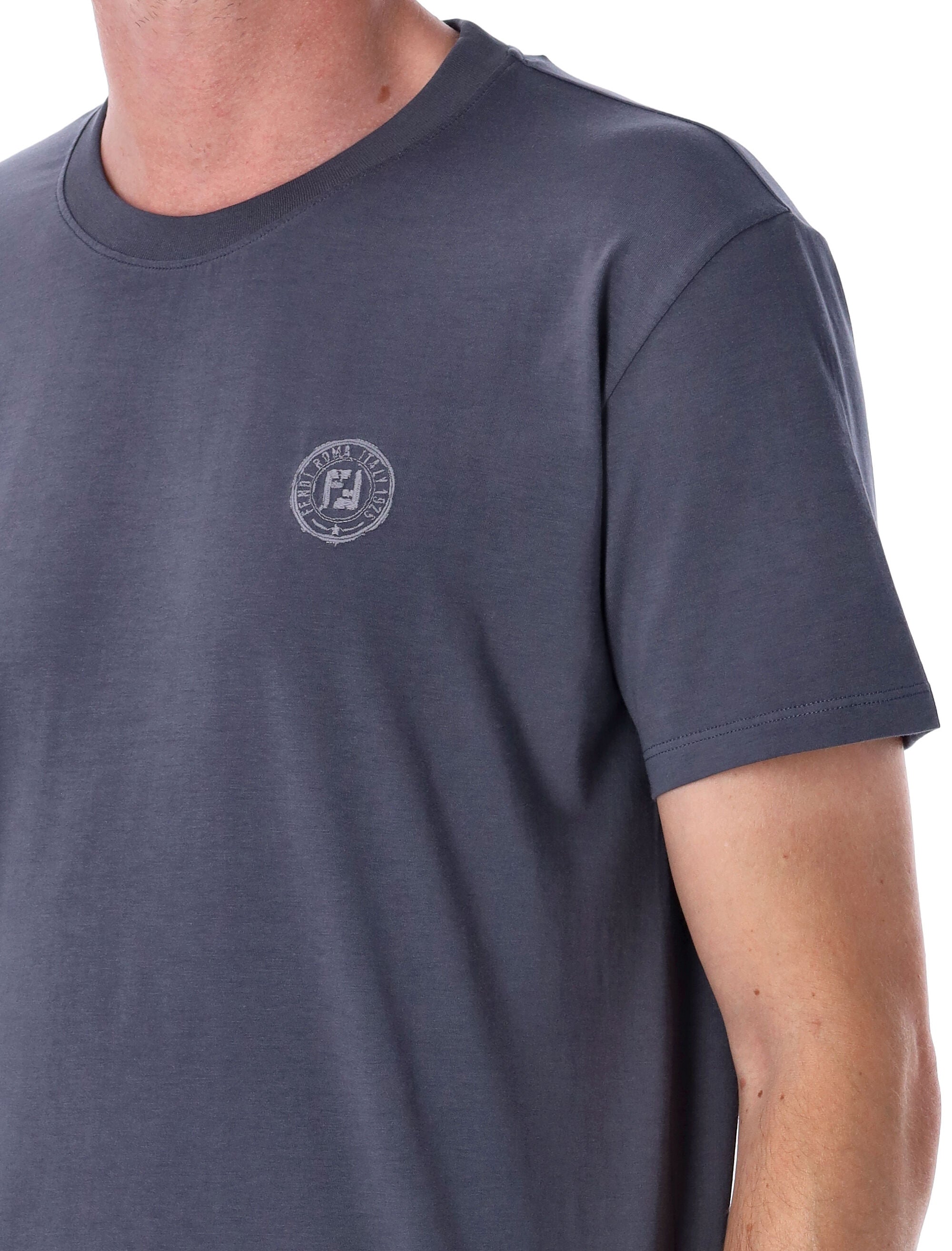 FENDI Slim-Fit Mini Cotton T-Shirt