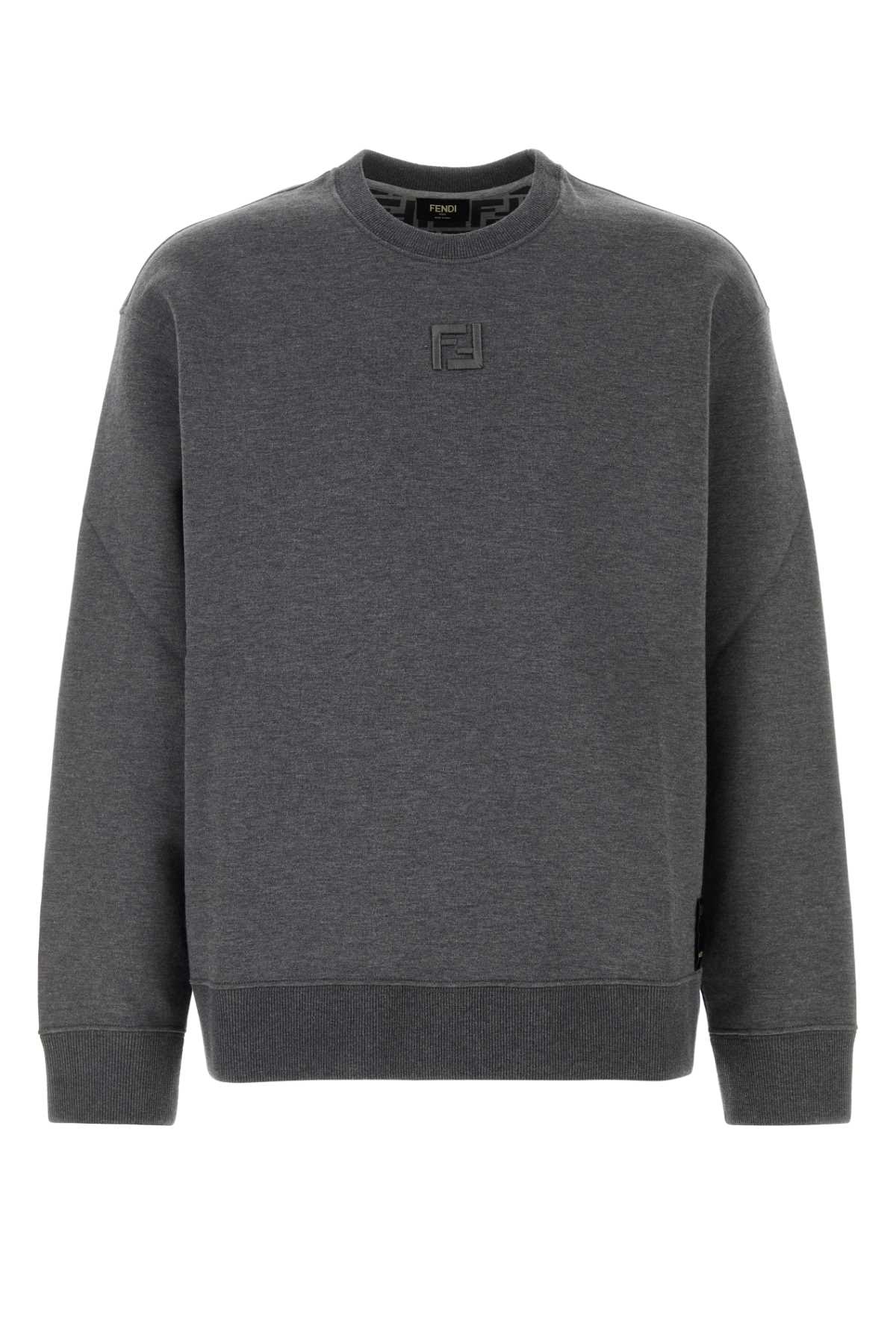 FENDI Men's Cotton Sweatshirt with Iconic Design