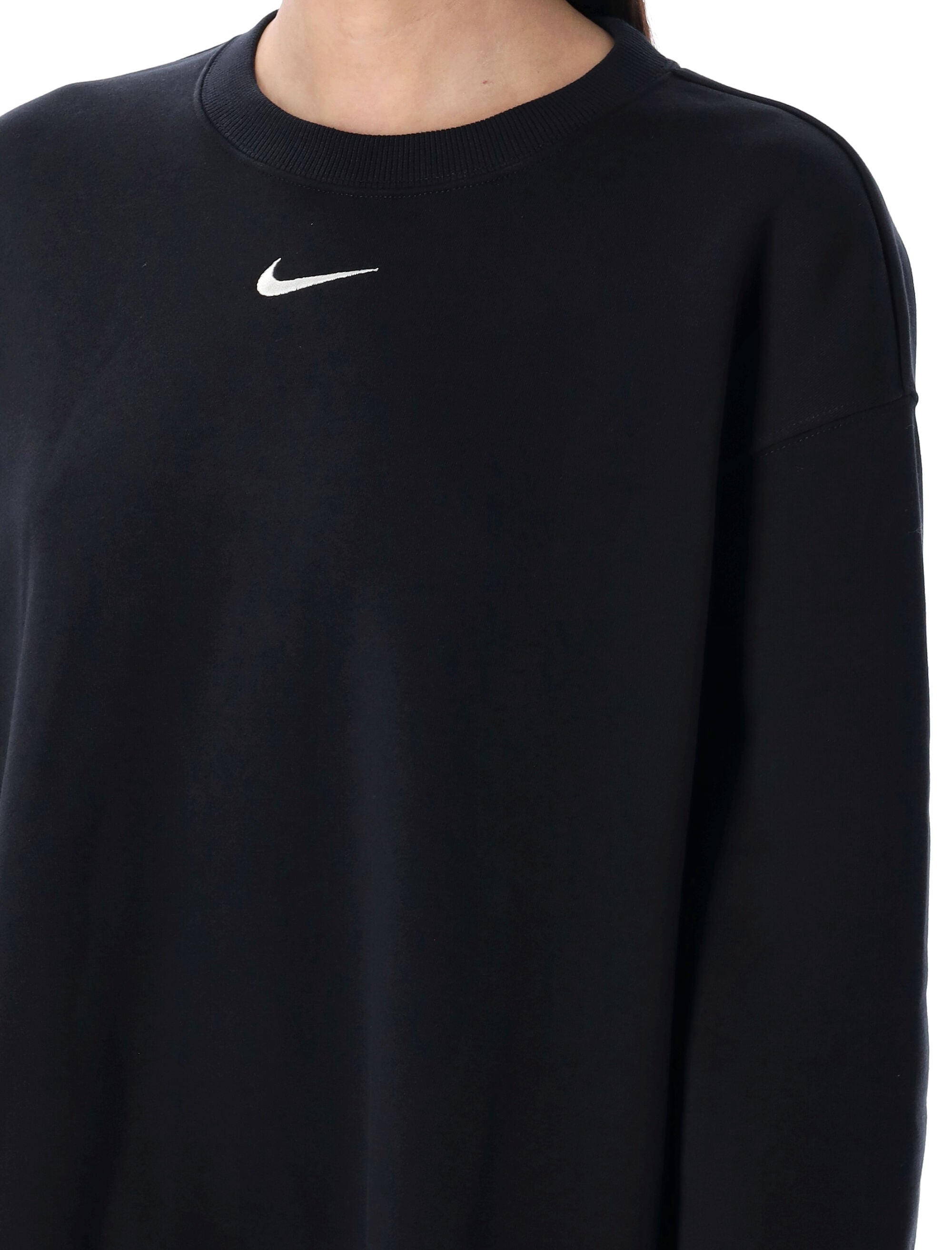 NIKE Oversized Crewneck Fleece Sweatshirt - Women's