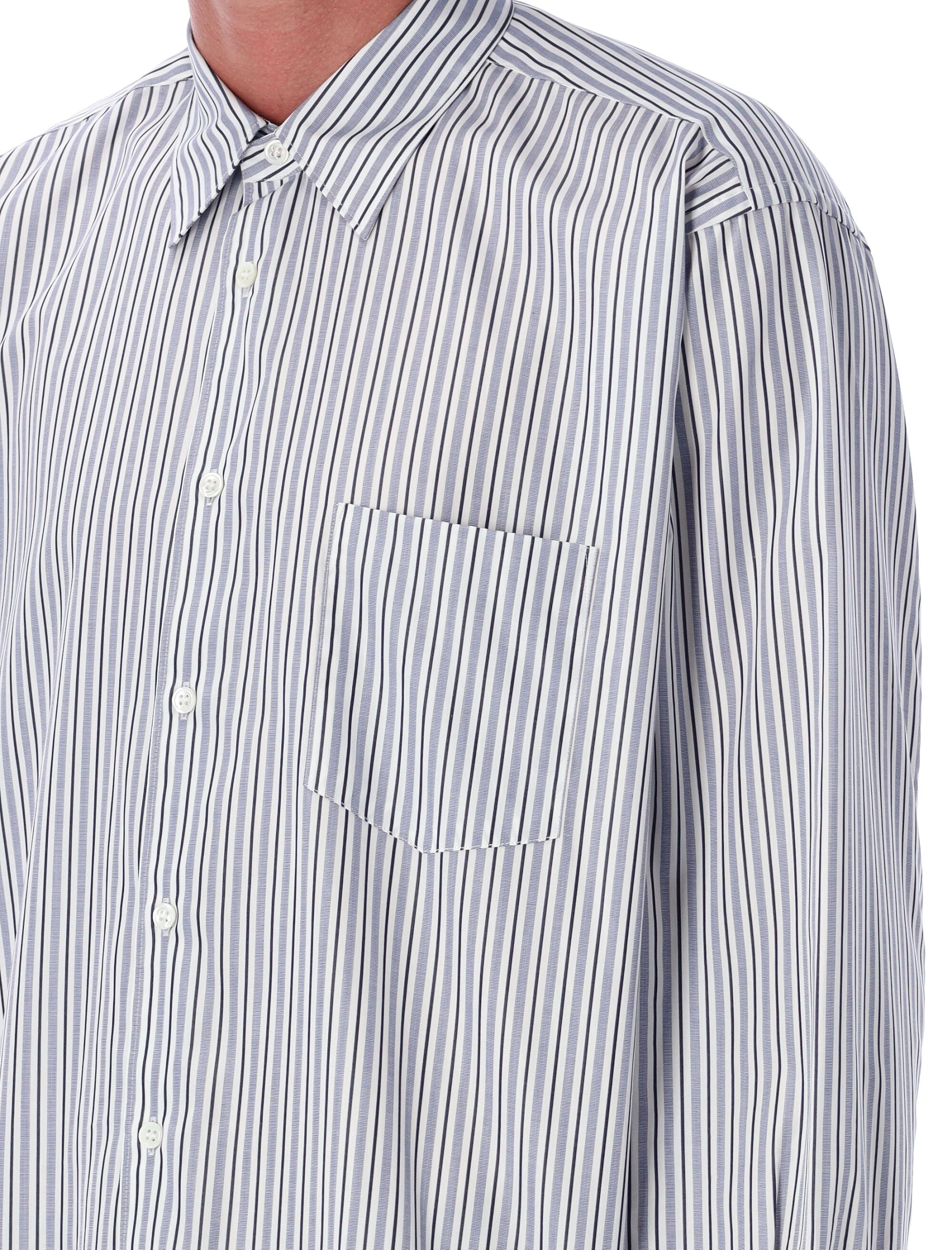 COMME DES GARÇONS SHIRT Men's Striped Button-Down Shirt - FW25