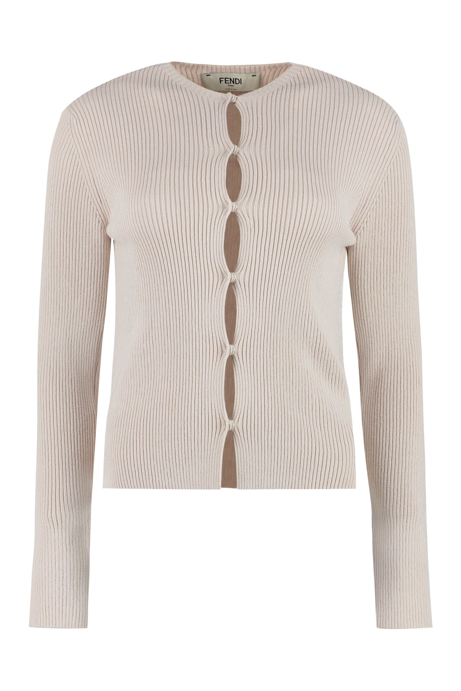 FENDI Cotton Blend Cardigan for Women