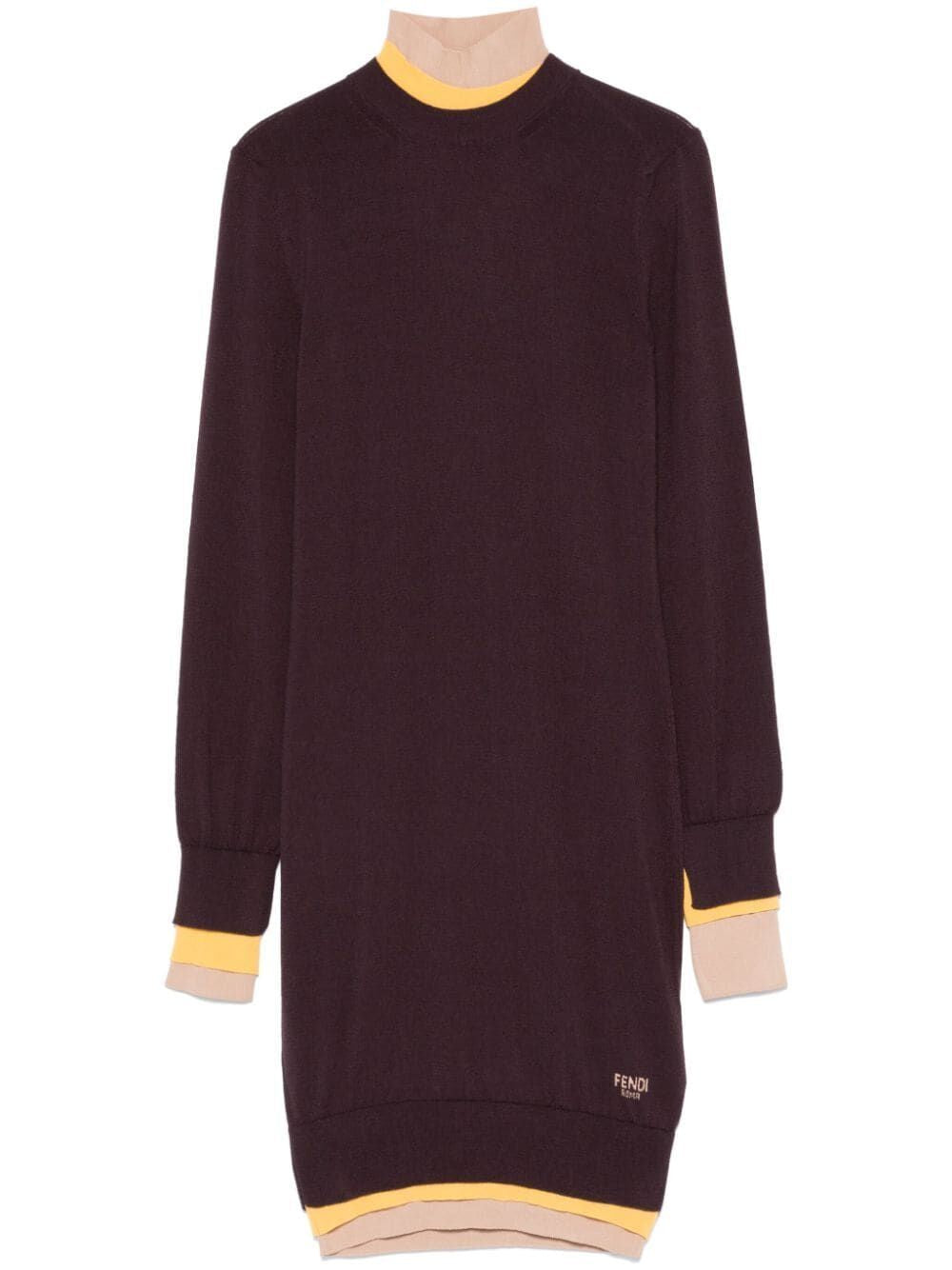 FENDI Layered Mini Dress