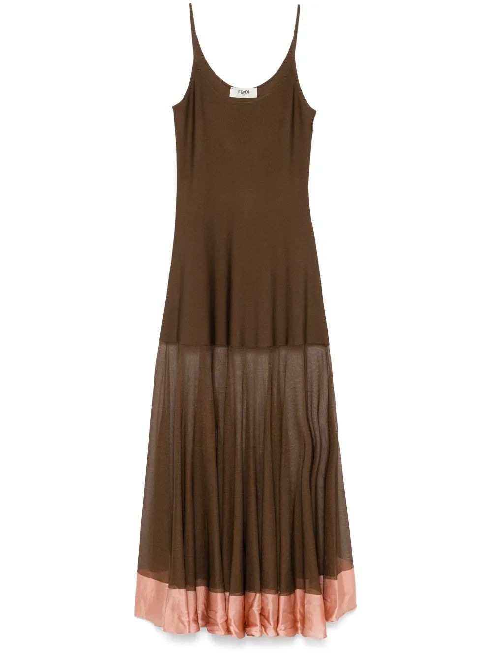 FENDI Knit Shear Dress