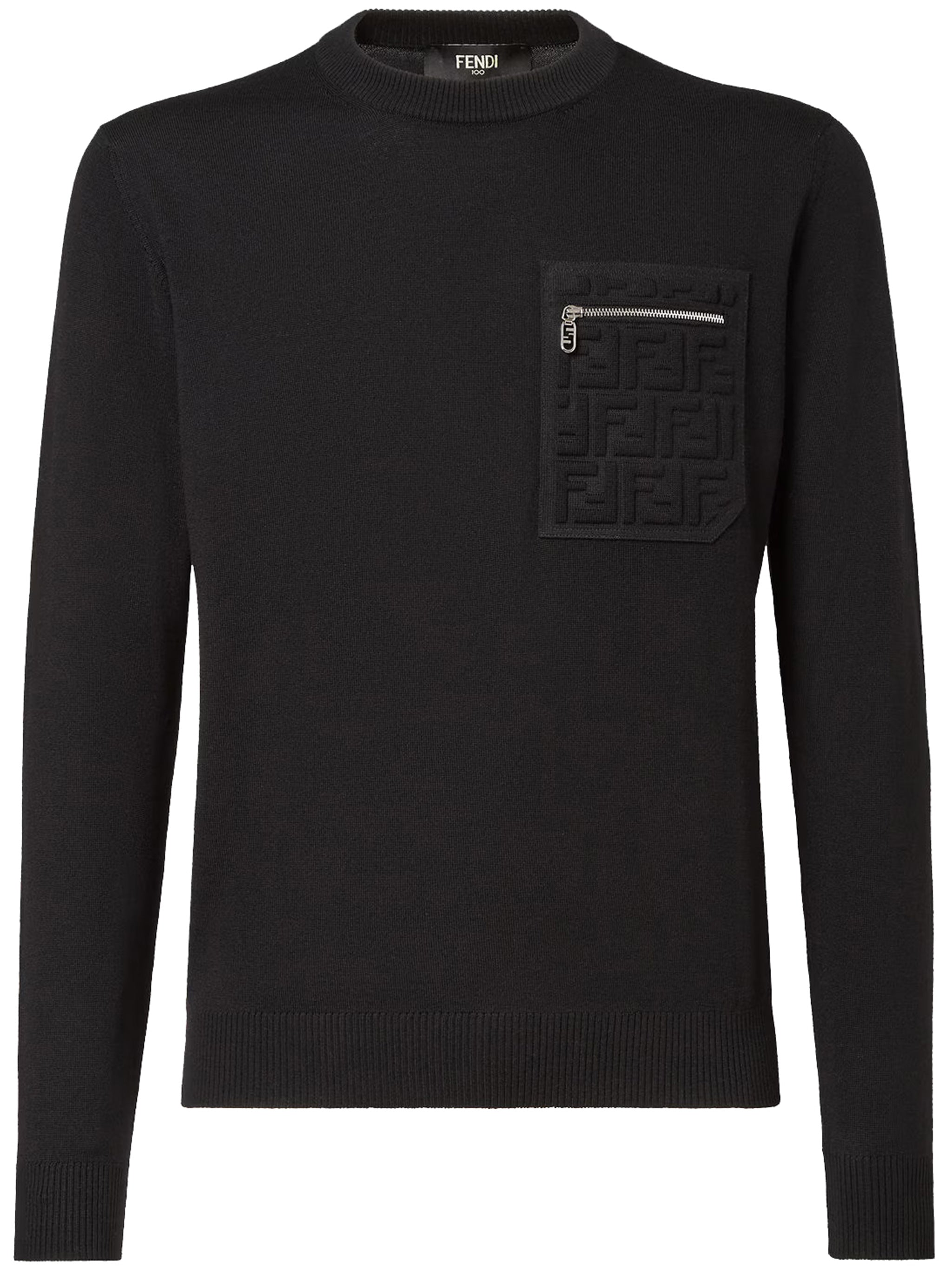 FENDI Wool Pullover Sweater for Men - Fall/Winter 2025