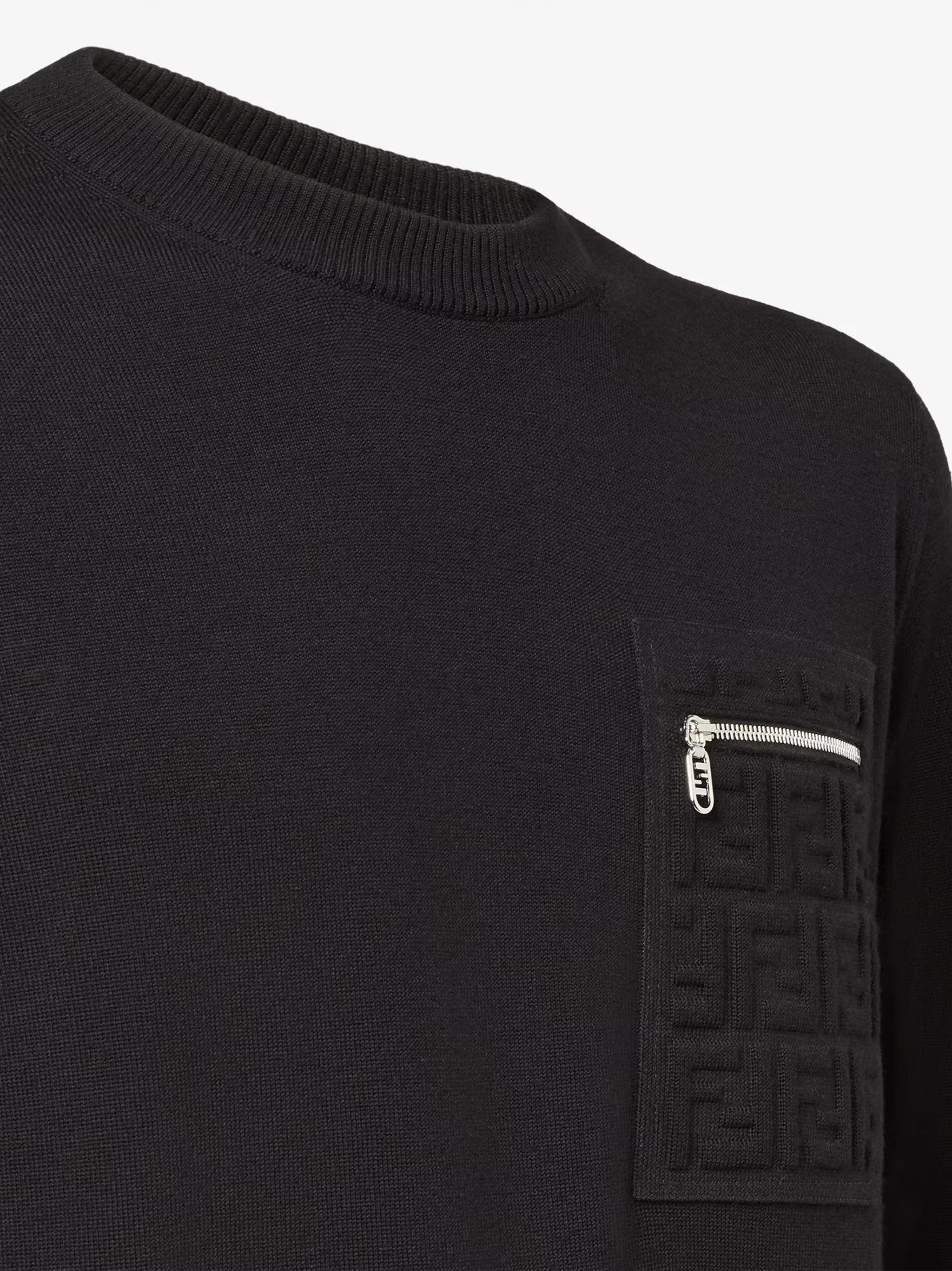 FENDI Wool Pullover Sweater for Men - Fall/Winter 2025
