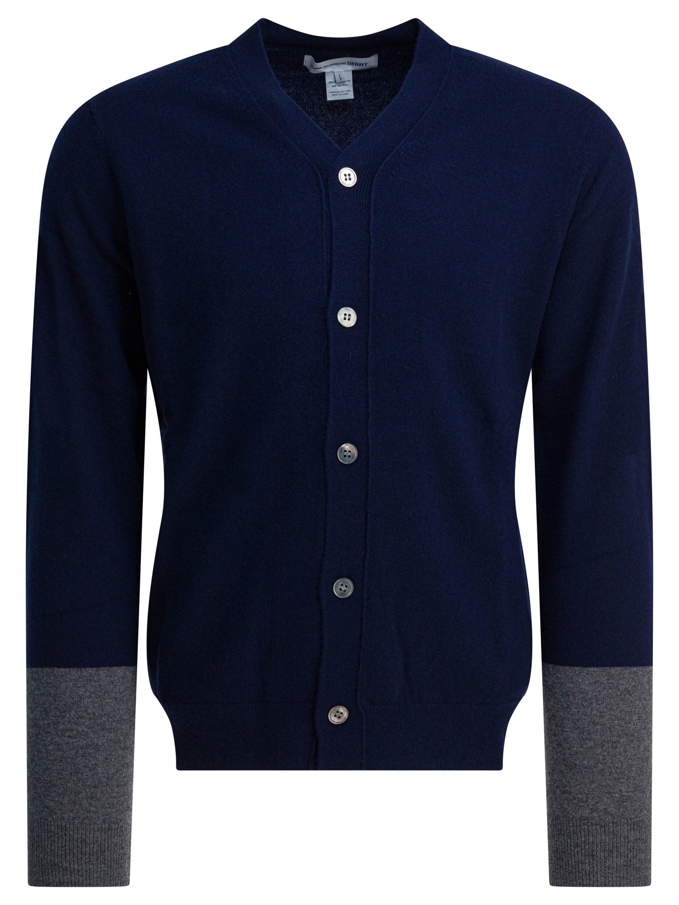 COMME DES GARÇONS FOREVER Classic V-Neck Cardigan for Men