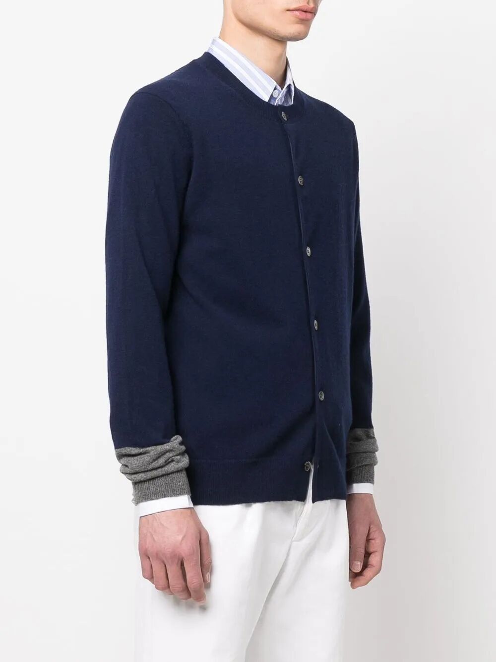 COMME DES GARÇONS SHIRT Men's Knit Cardigan - FW25 Collection
