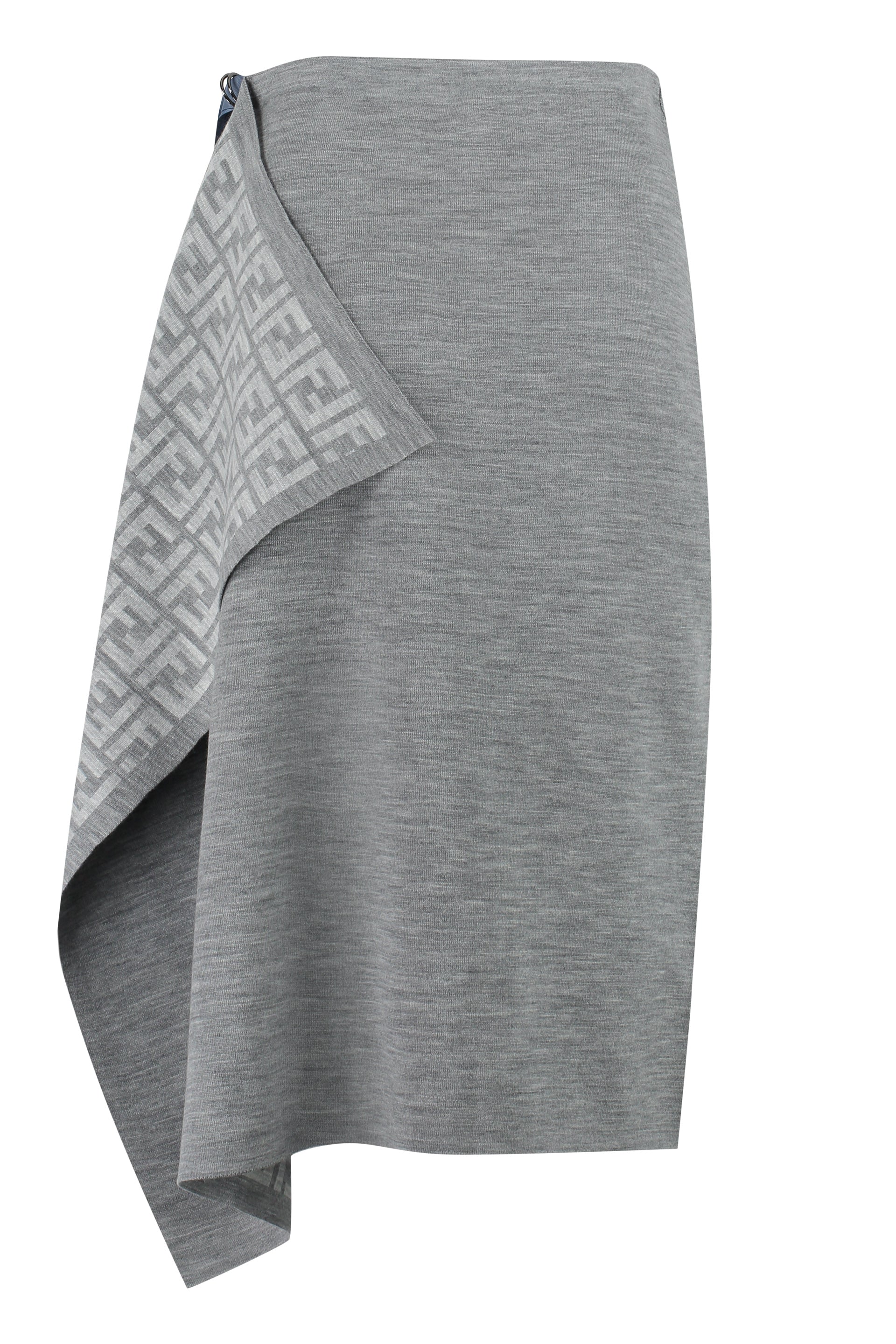 FENDI Wool Blend Mini Skirt