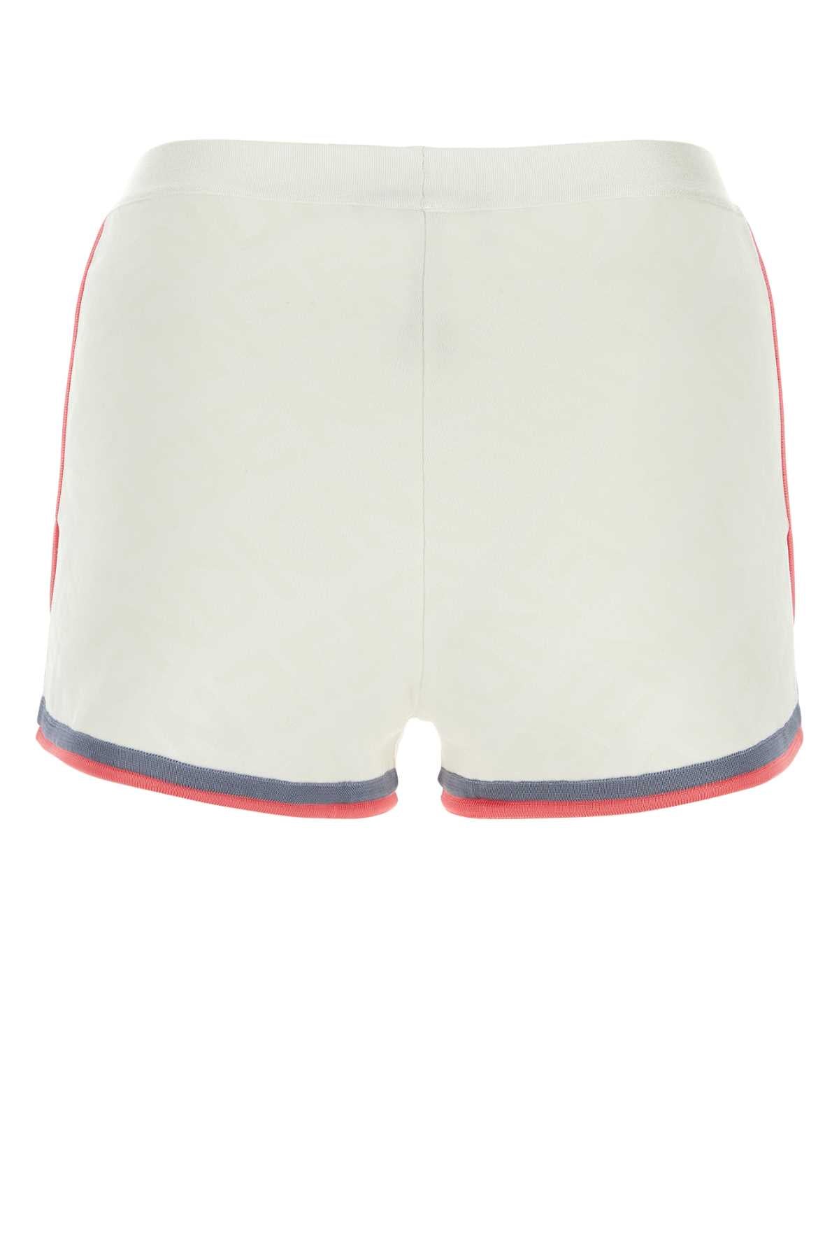 FENDI Viscose Blend Mini Shorts for Women