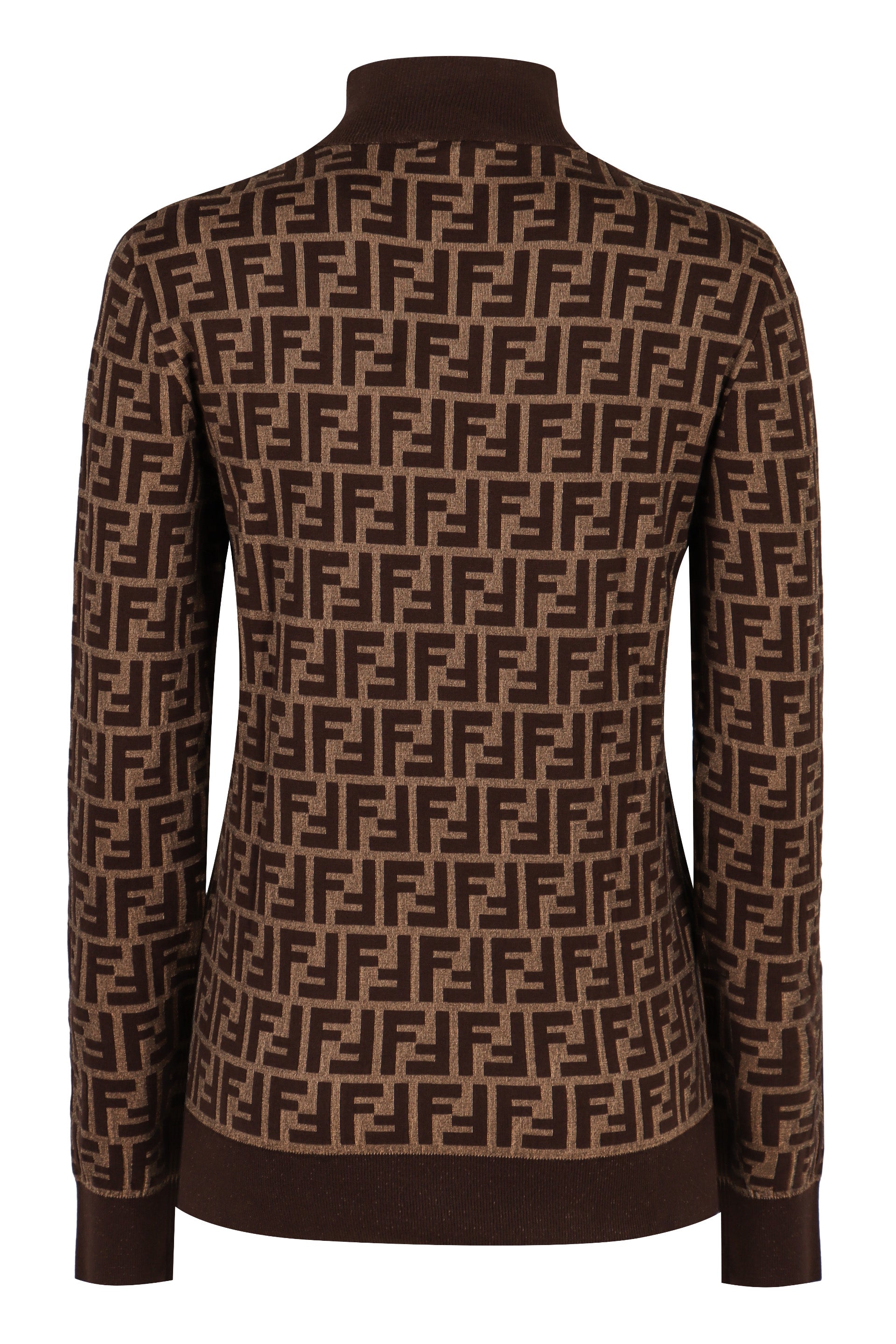 FENDI Embroidered Cotton Sweater for Women